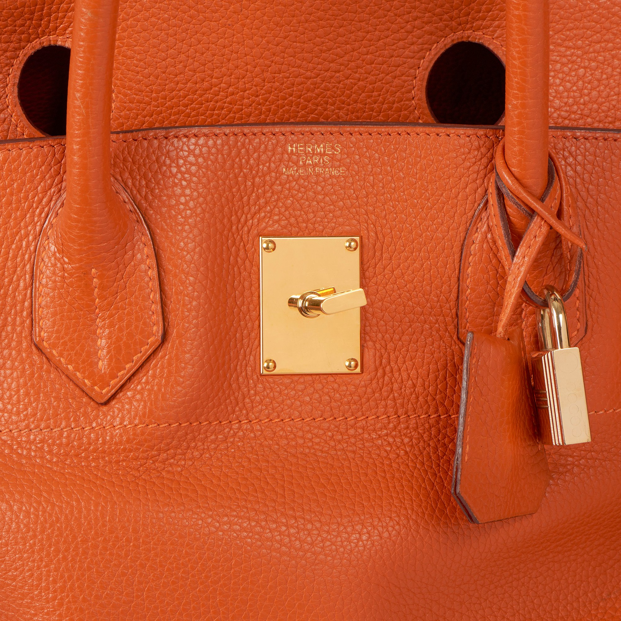 hermes orange shoulder bag