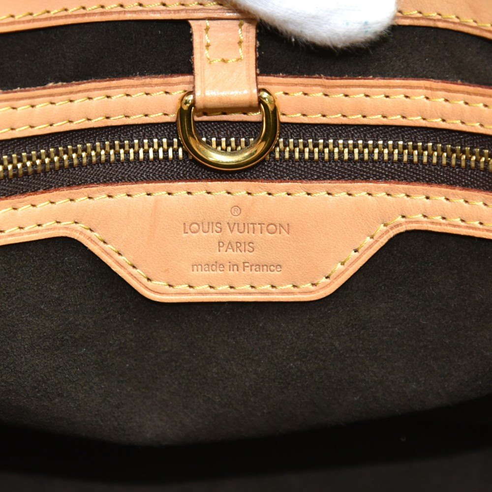 Louis Vuitton Brown Monogram Coated Canvas & Vachetta Leather Wilshire PM