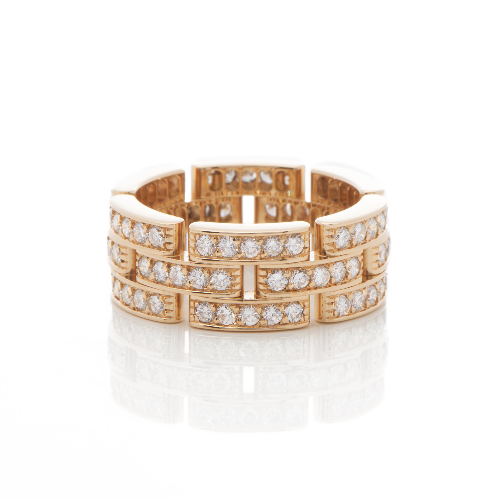 Cartier Maillon Panthere Diamond Ring