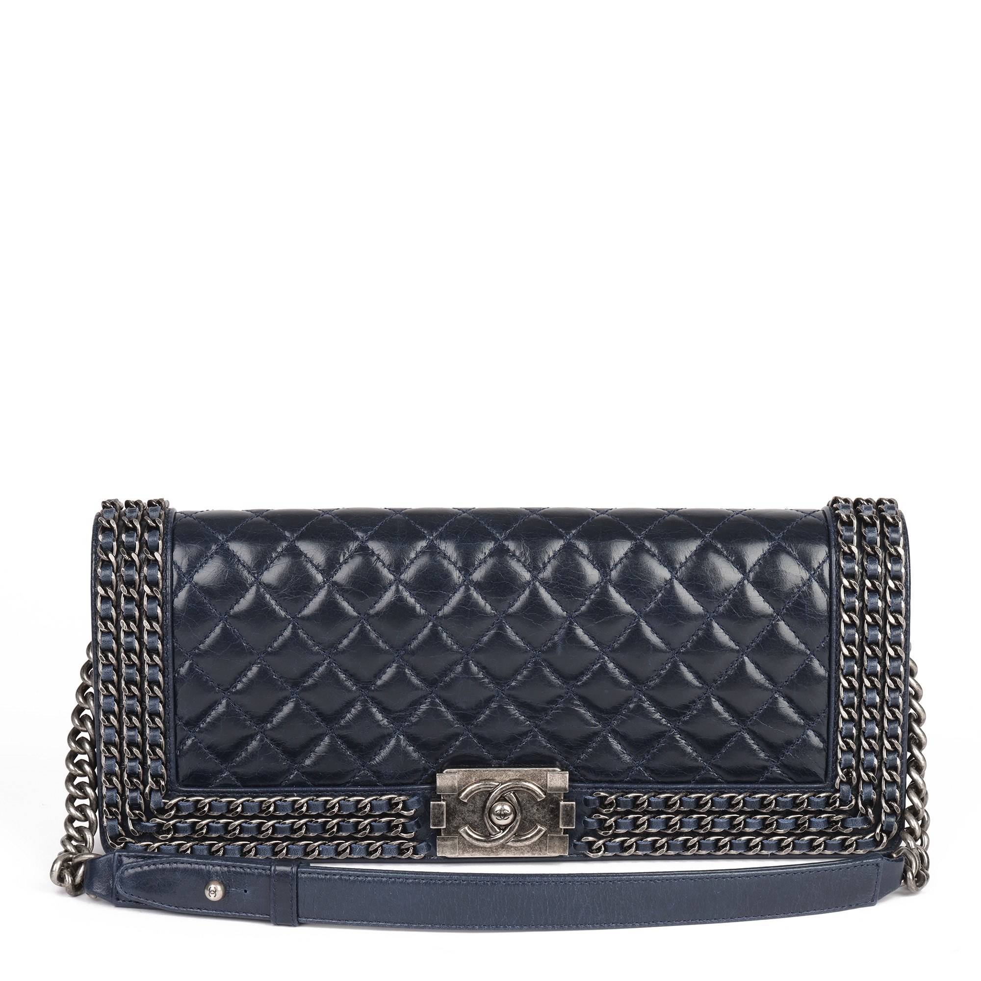 chanel long clutch