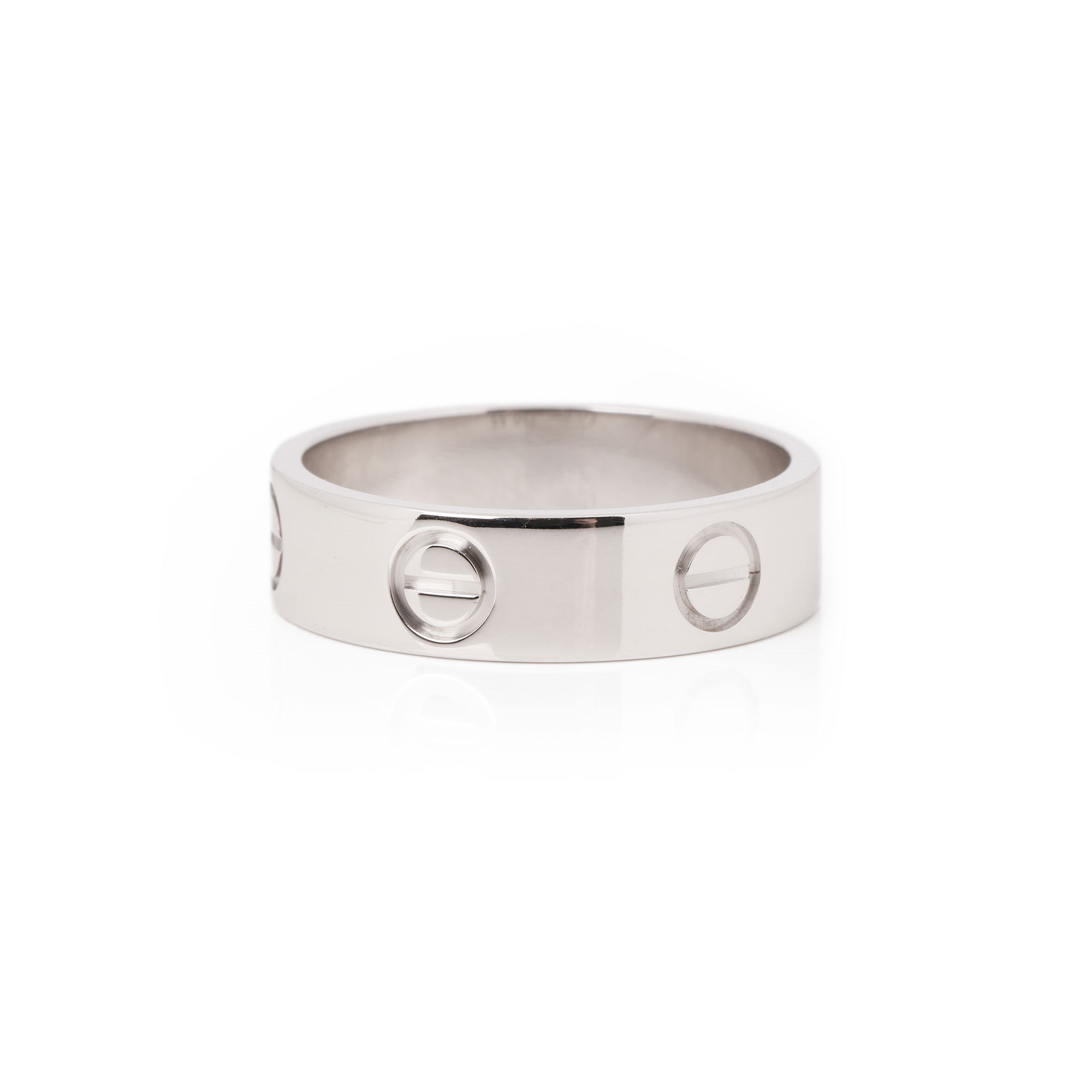 Cartier 18ct White Gold Love Ring