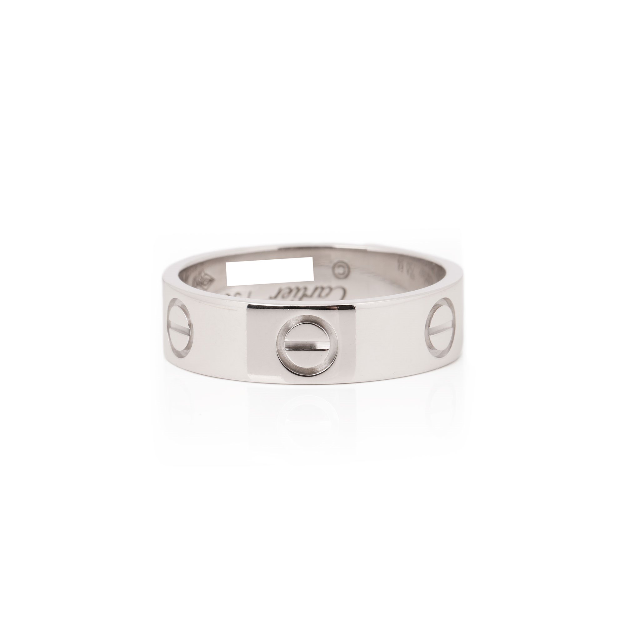Cartier 18ct White Gold Love Ring