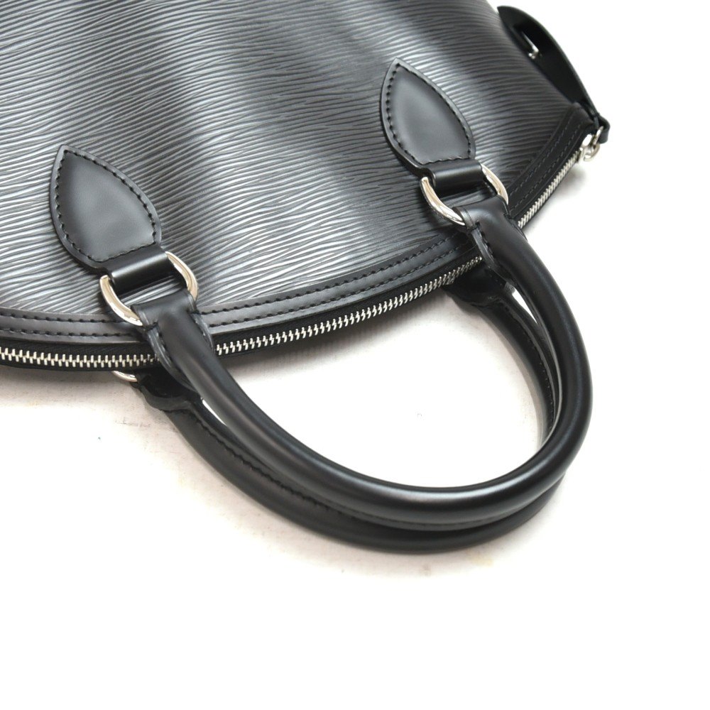 Louis Vuitton Black Epi Leather Lockit