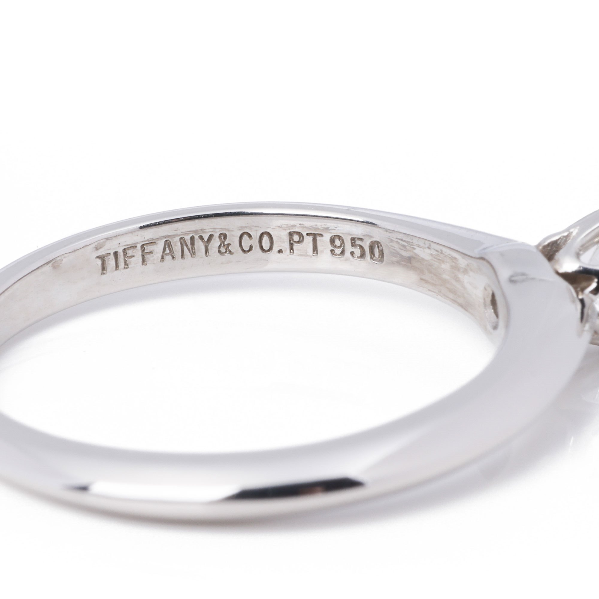 Tiffany & Co. Brilliant Cut 0.22ct Diamond Solitaire Ring