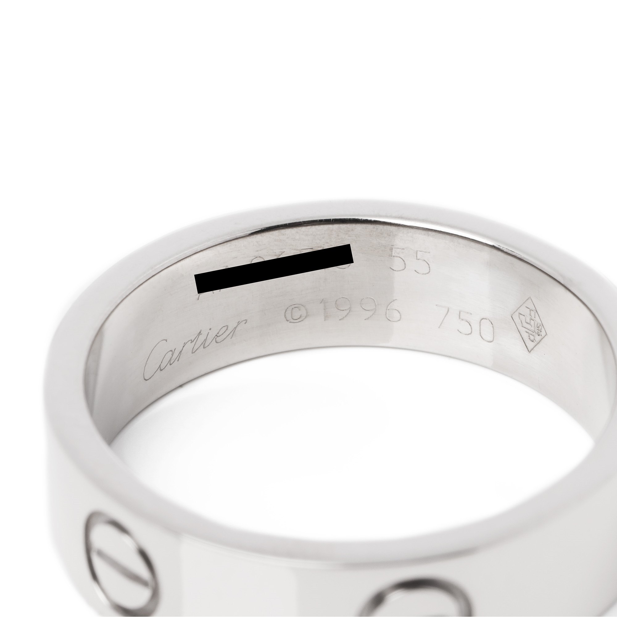 Cartier 18ct White Gold Ring