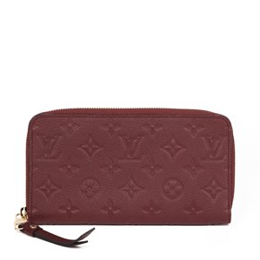 Louis Vuitton Flamme Monogram Empreinte Leather Secret Long Wallet