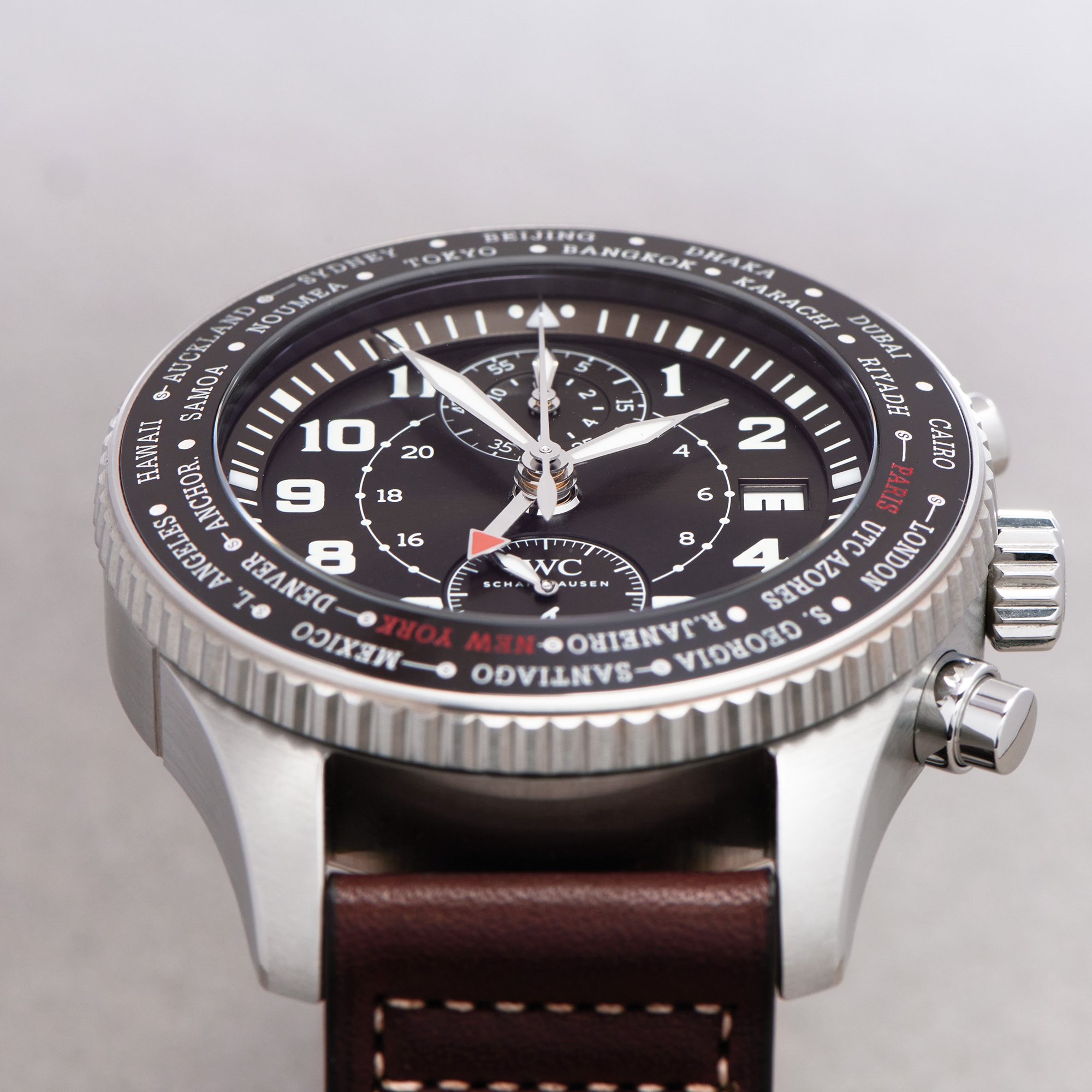 IWC Pilot's Timezoner 80 Years Limited Edition Stainless Steel IW395003