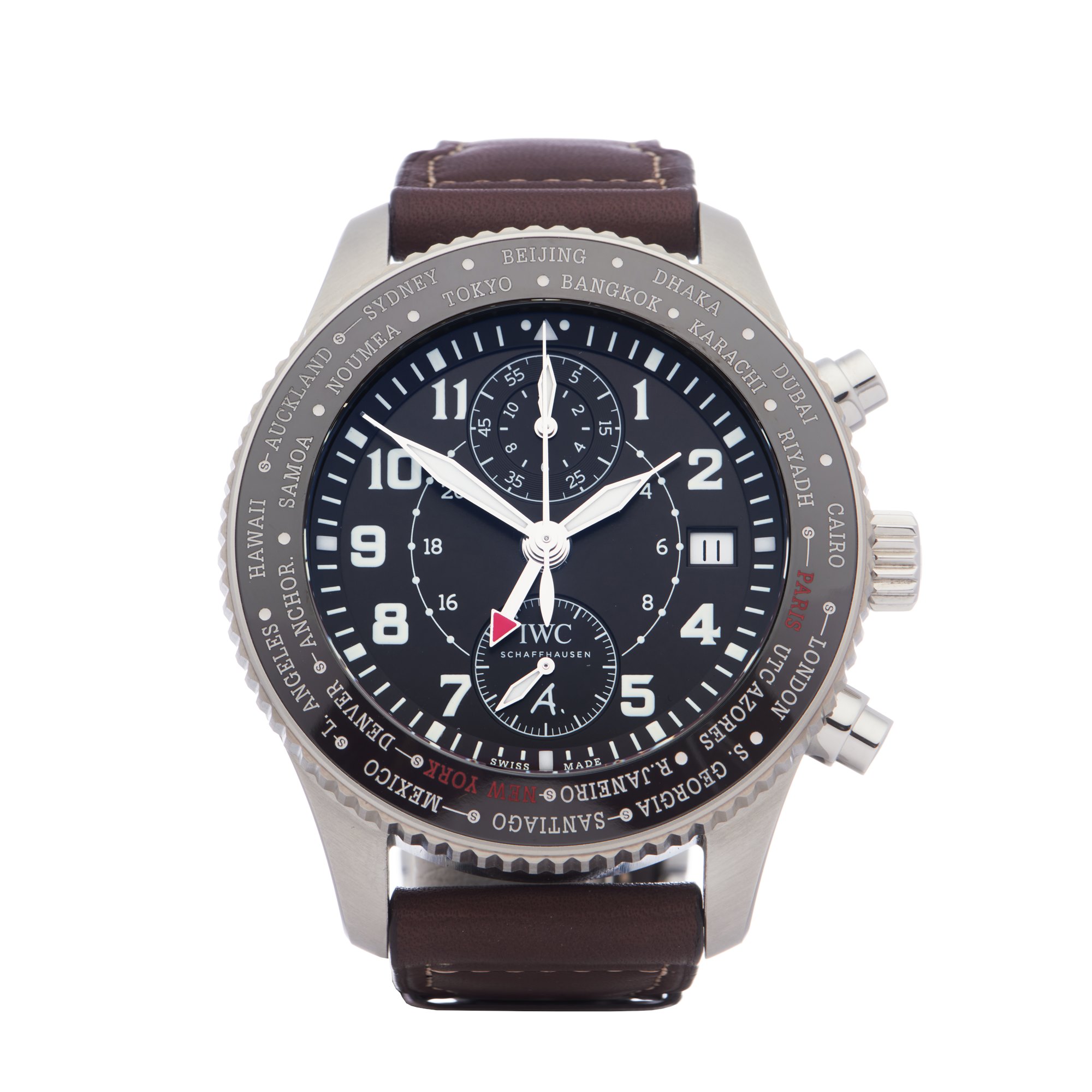 IWC Pilot's Timezoner 80 Years Limited Edition Stainless Steel IW395003