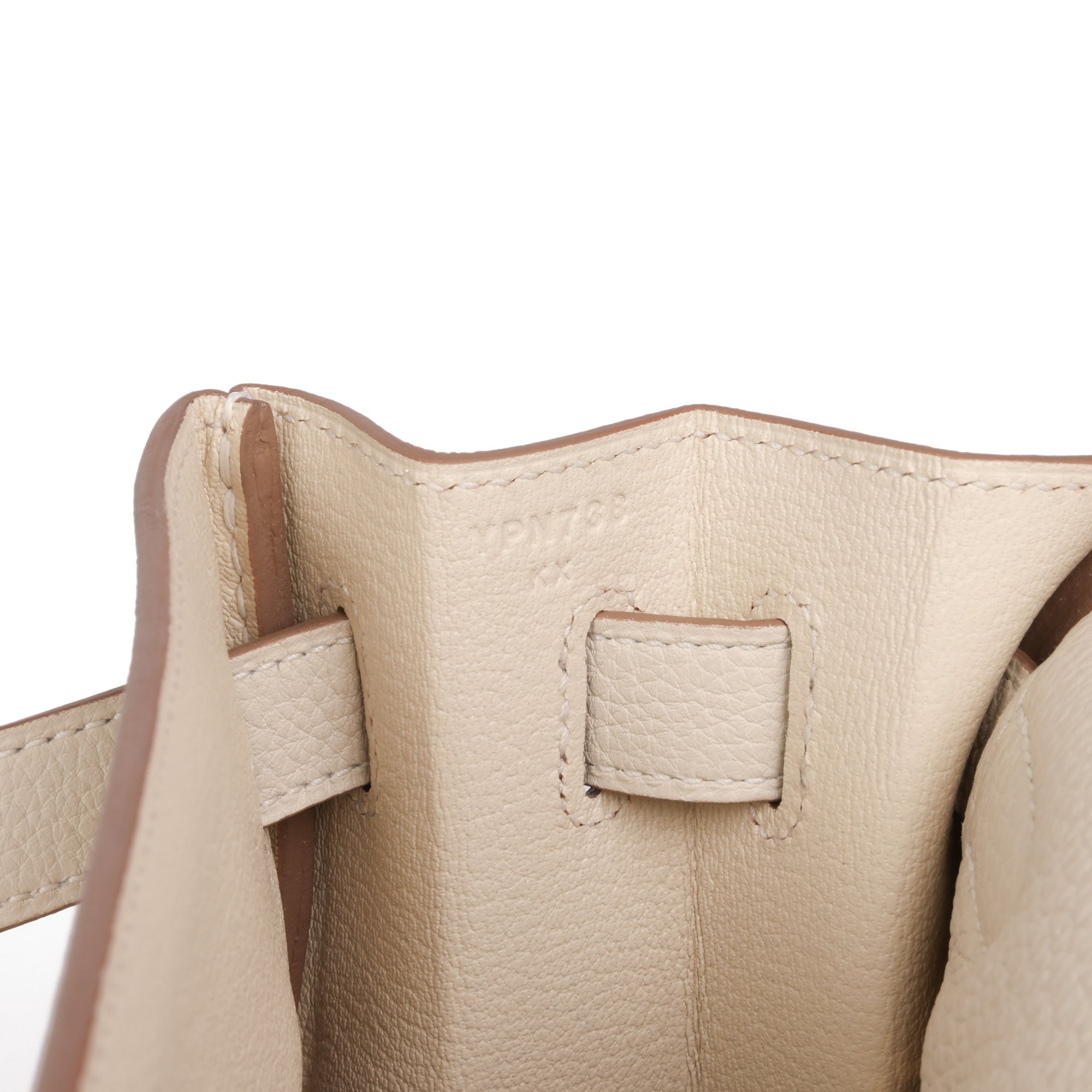 Hermès Craie Togo Leather Kelly 32cm Retourne