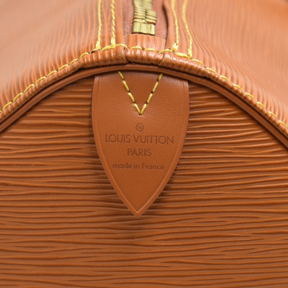 Louis Vuitton Gold Epi Leather Keepall 45