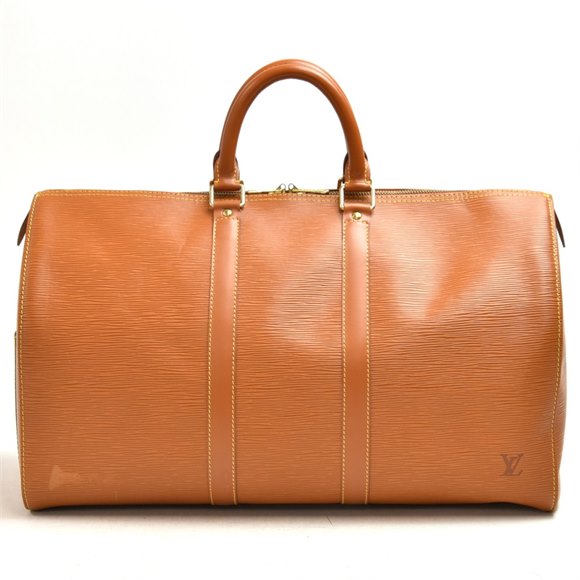 Louis Vuitton Gold Epi Leather Keepall 45 
