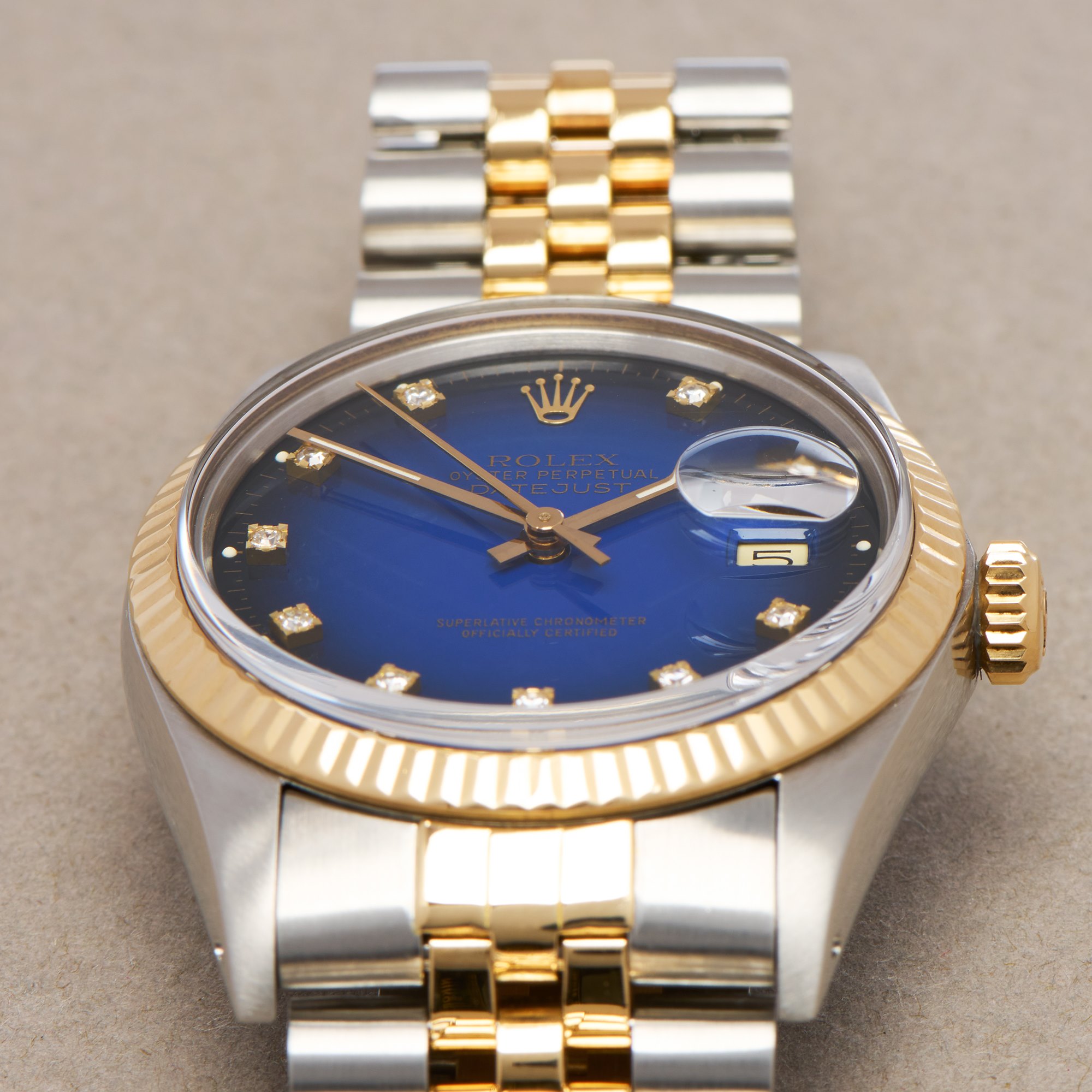 Rolex Datejust 36 18K Yellow Gold & Stainless Steel 16013