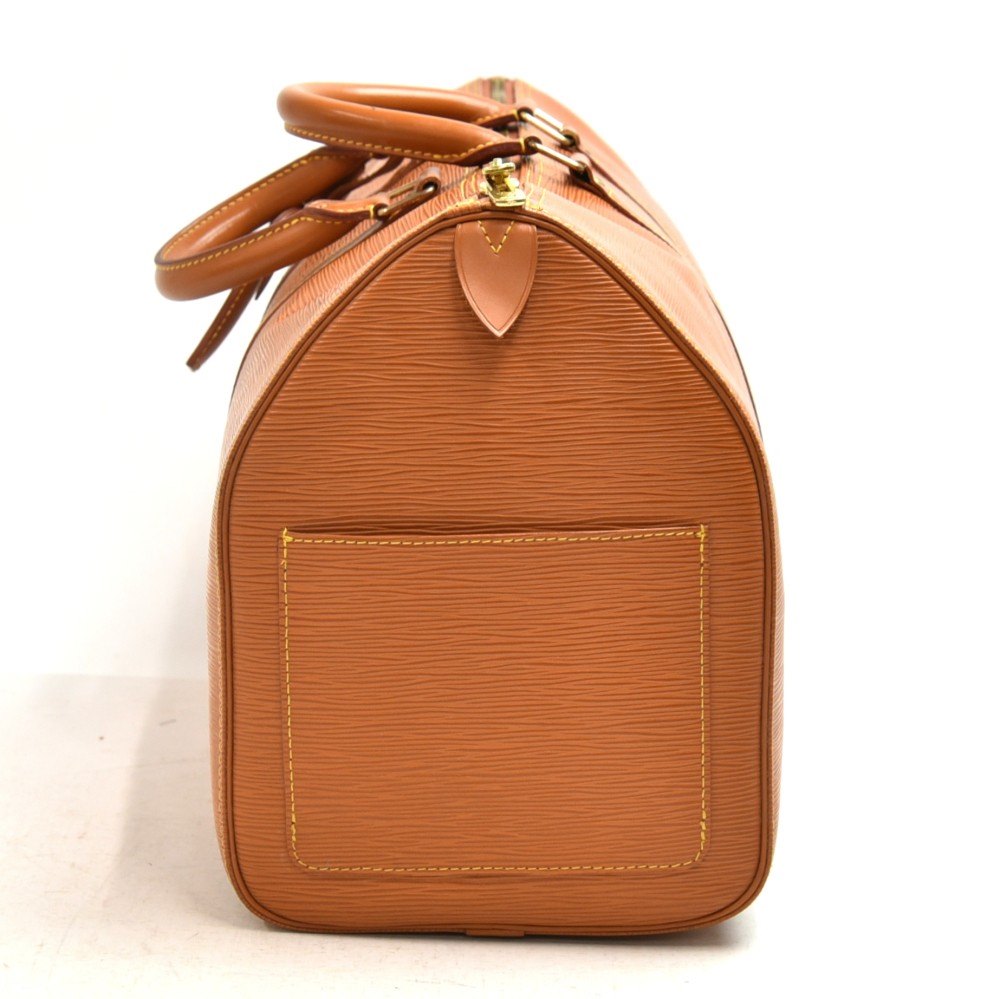 Louis Vuitton Brown Epi Leather Vintage Keepall 45