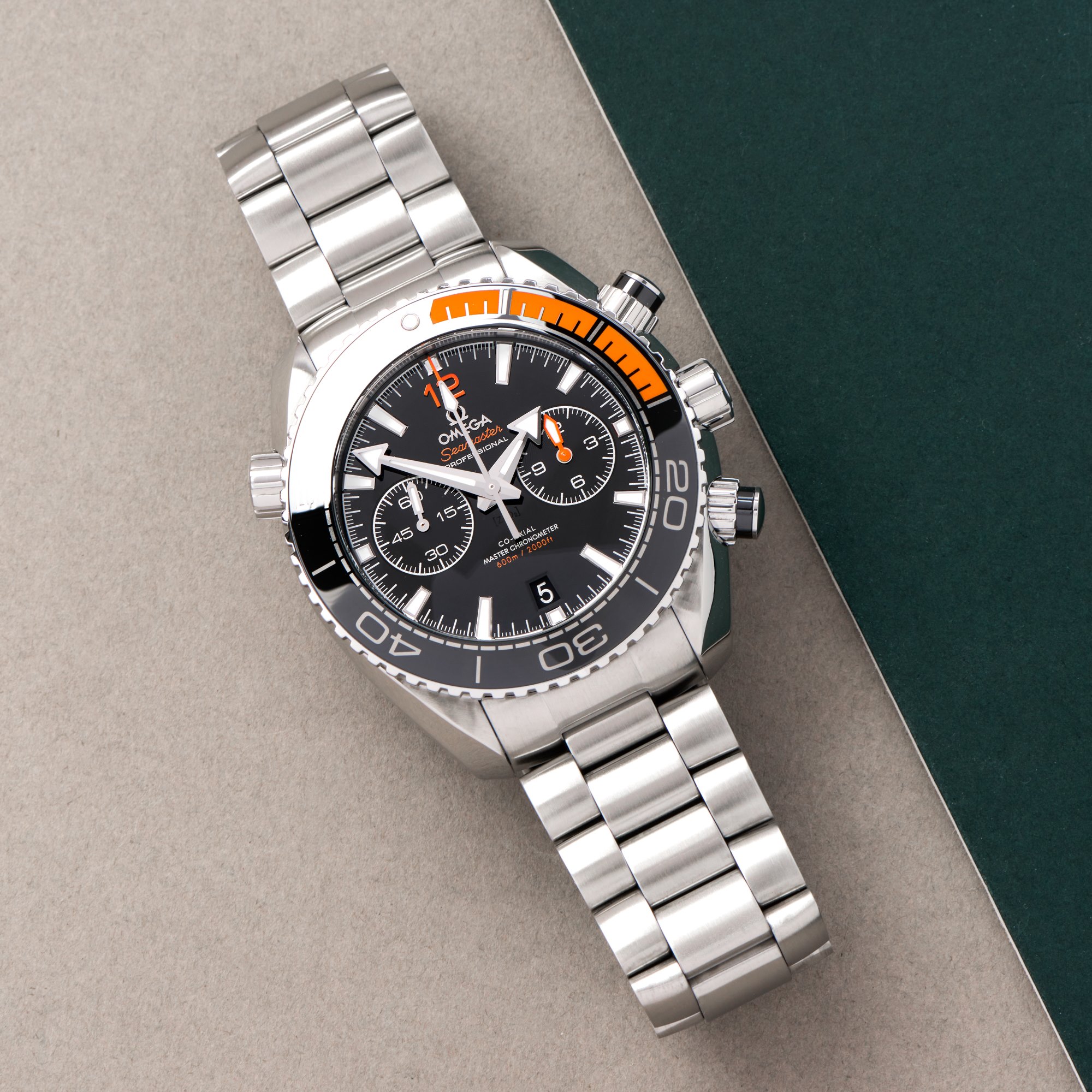 Omega Seamaster Planet Ocean Roestvrij Staal 215.30.46.51.01.002
