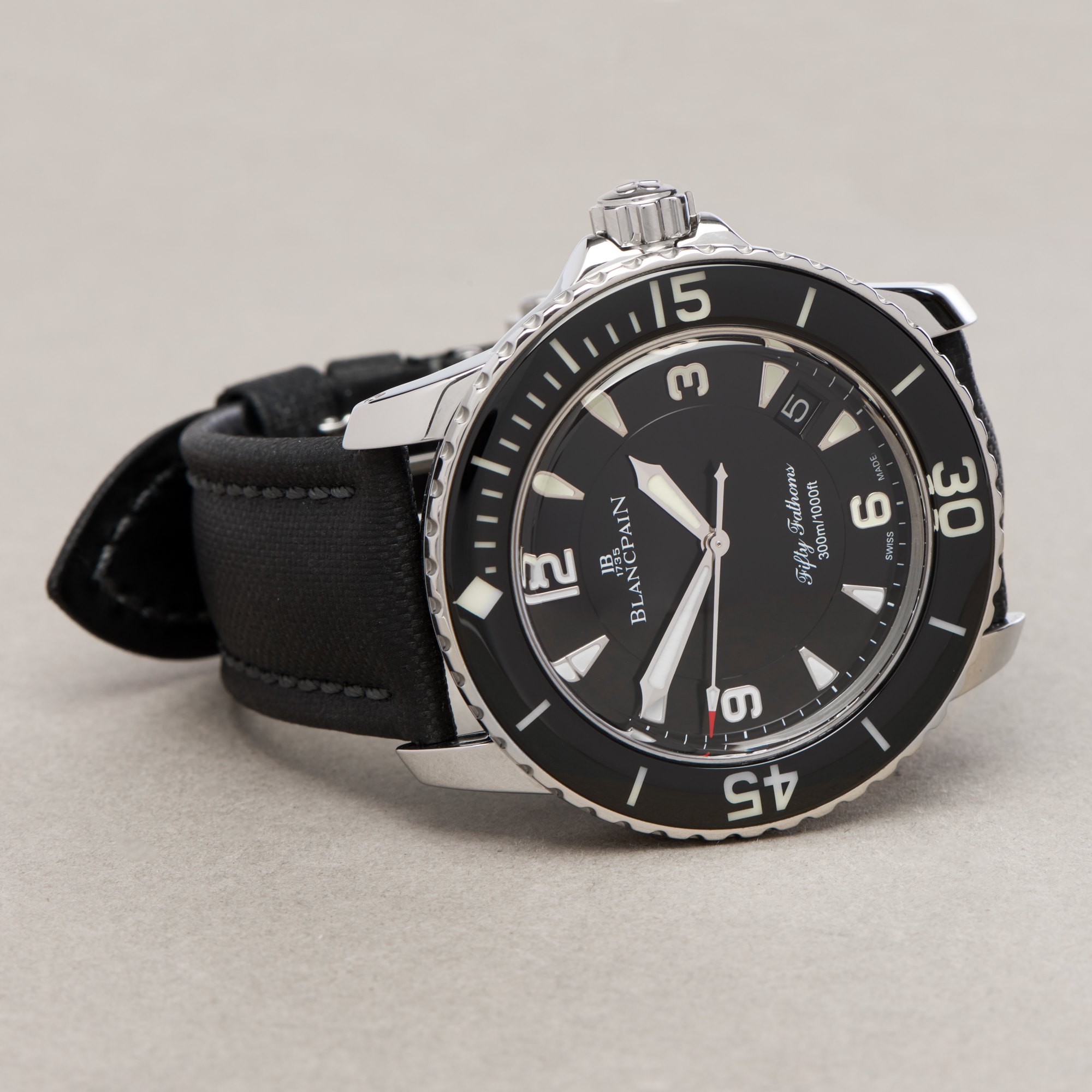 Blancpain Fifty Fathoms Roestvrij Staal 5015-1130-52