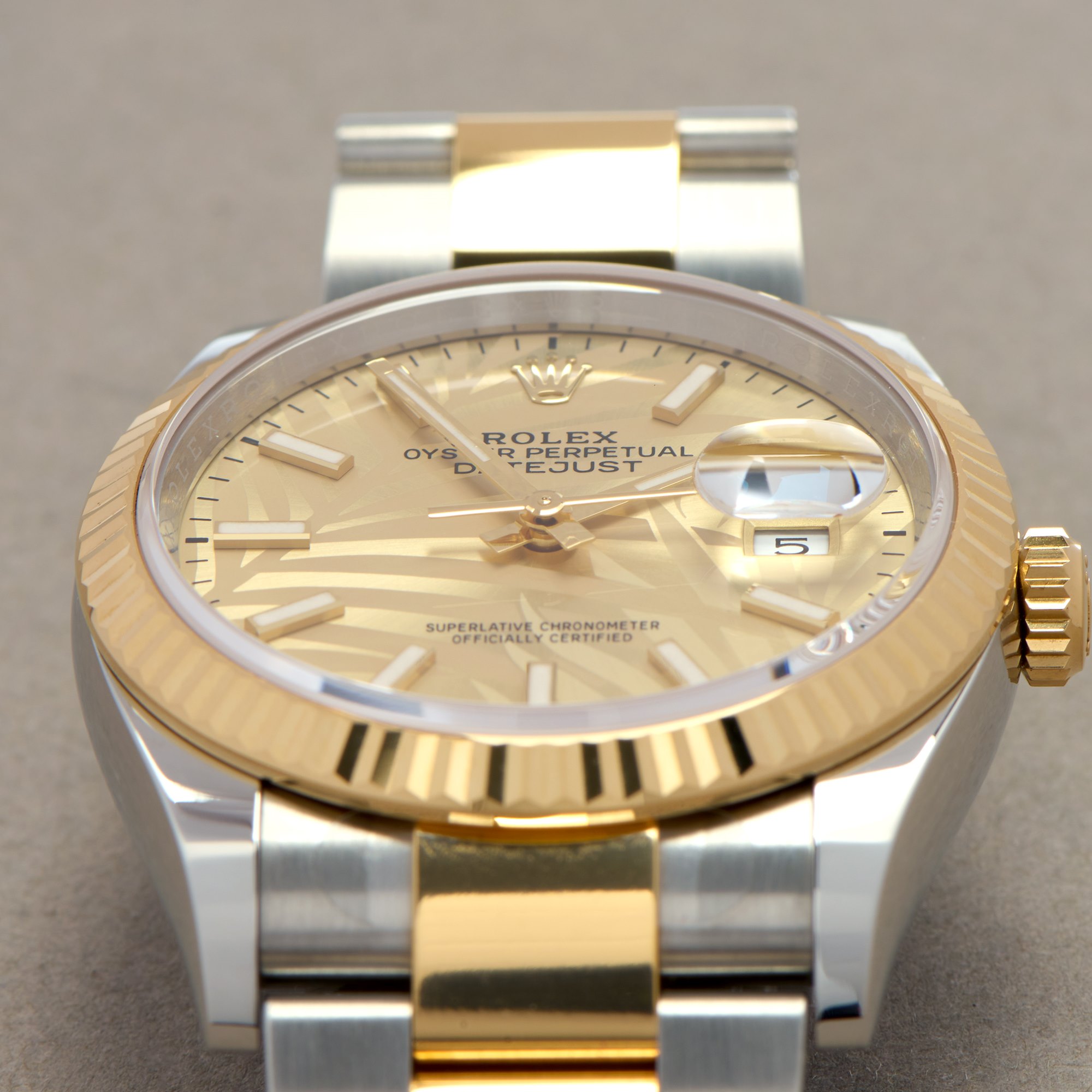 Rolex Datejust 36 18K Yellow Gold & Stainless Steel 126233