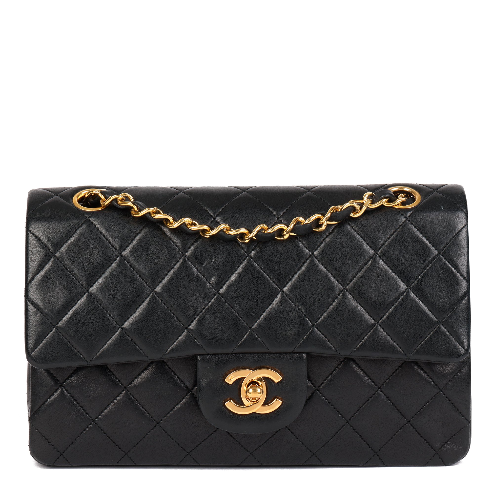 chanel classic all black