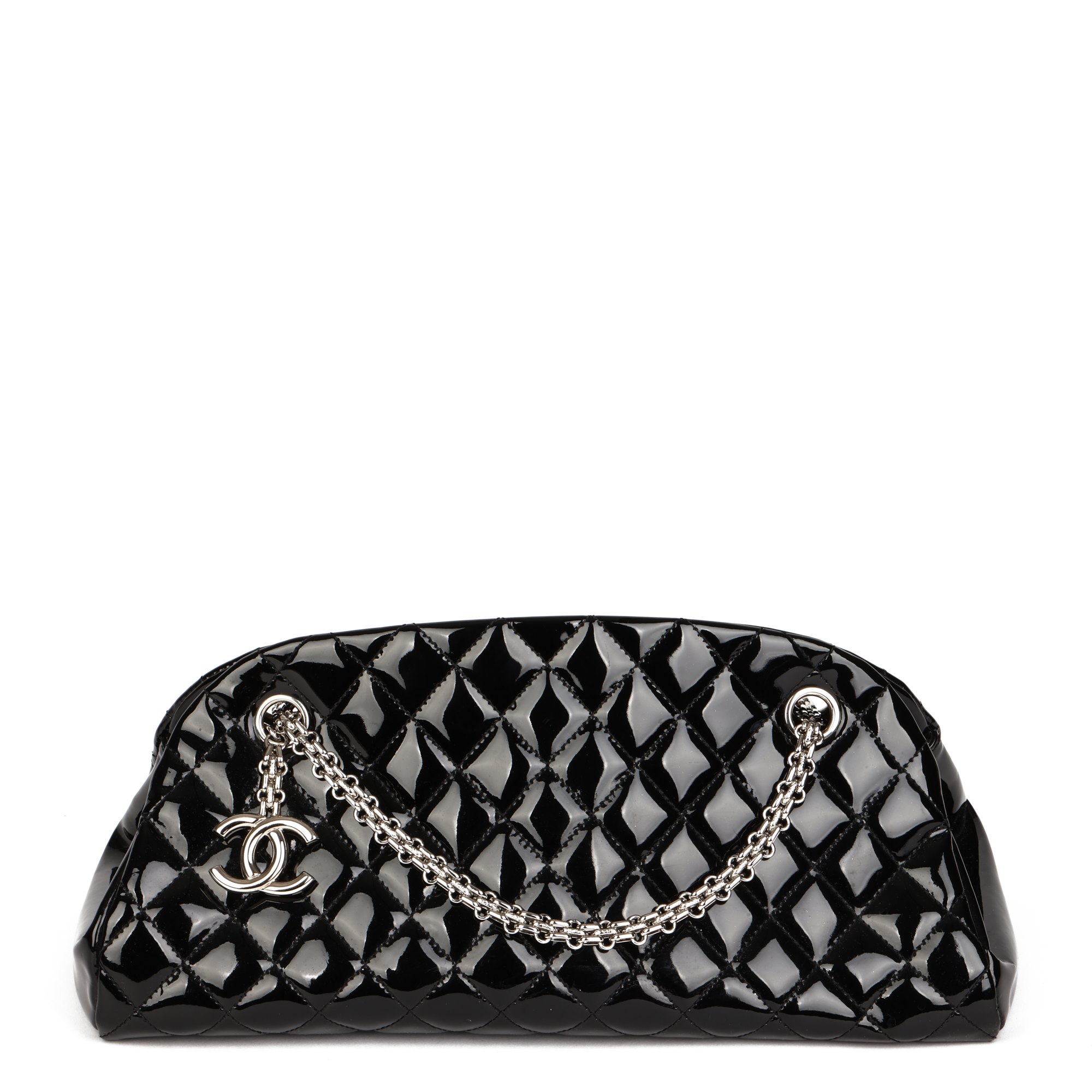 Chanel Just Mademoiselle Bowling Bag 2013 HB4062 | Second Hand Handbags