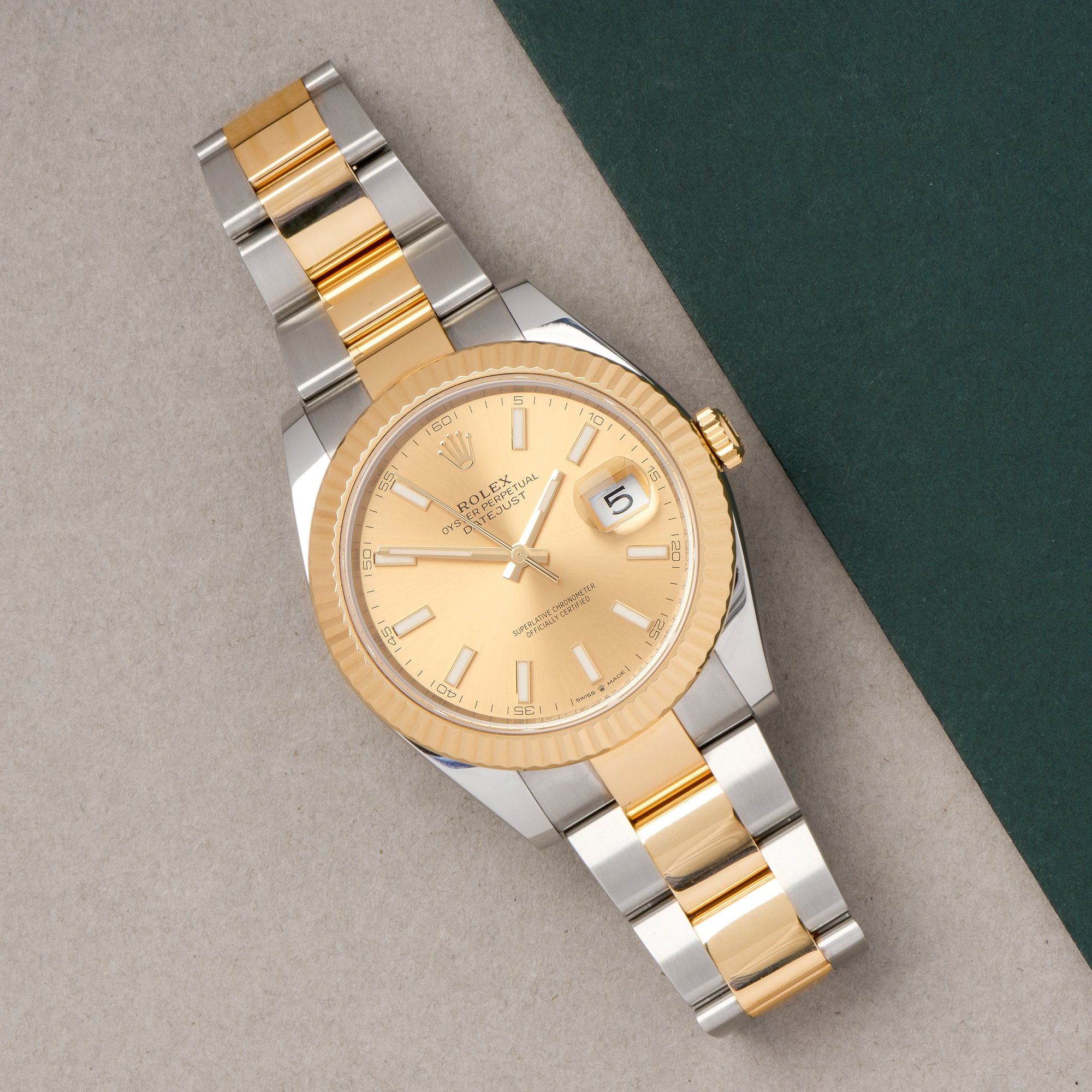 Rolex Datejust 18K Yellow Gold & Stainless Steel 126333