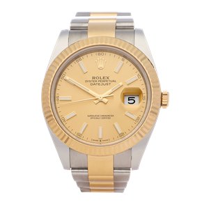 Rolex Datejust 18K Yellow Gold & Stainless Steel - 126333