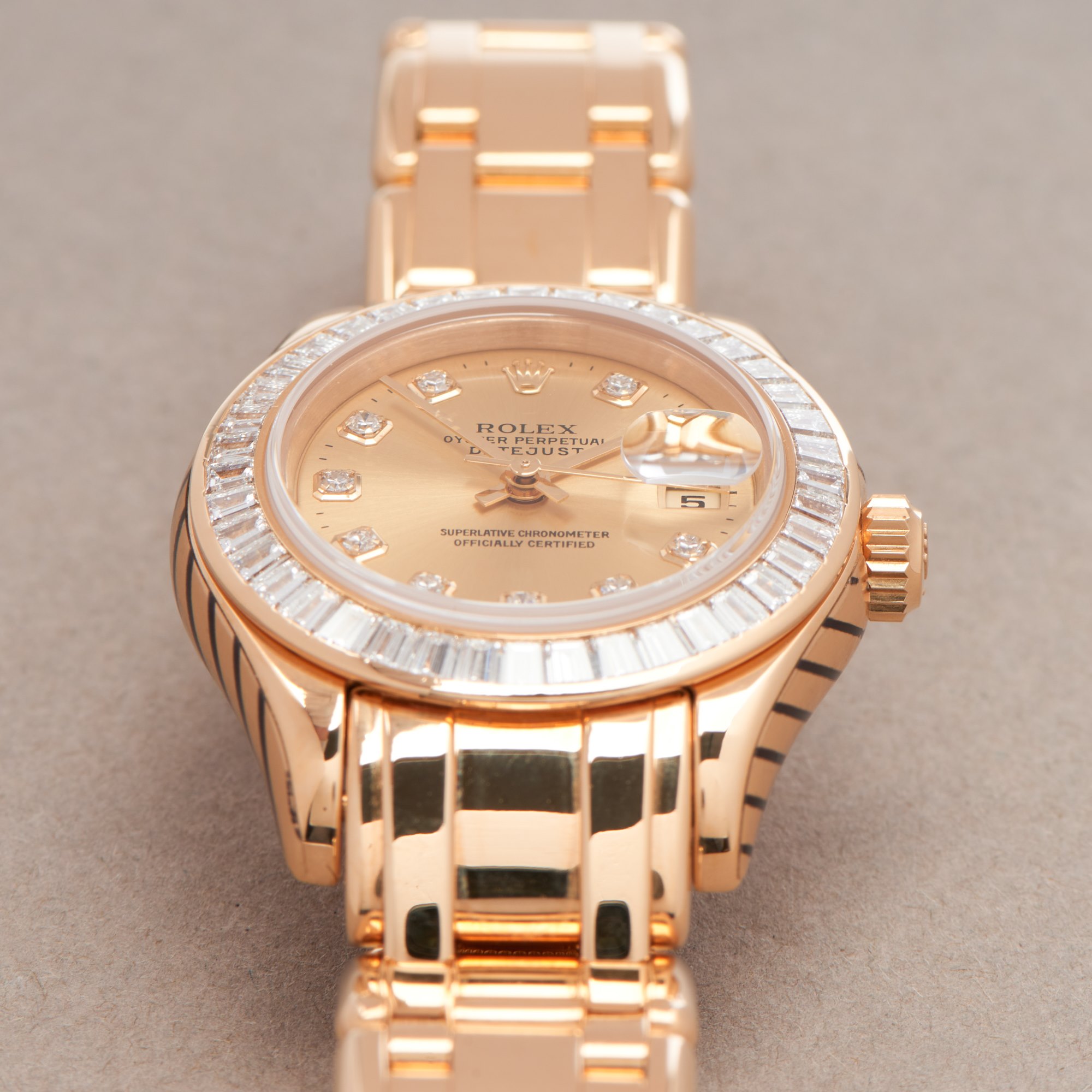 Rolex Datejust Pearlmaster 18K Yellow Gold 80308
