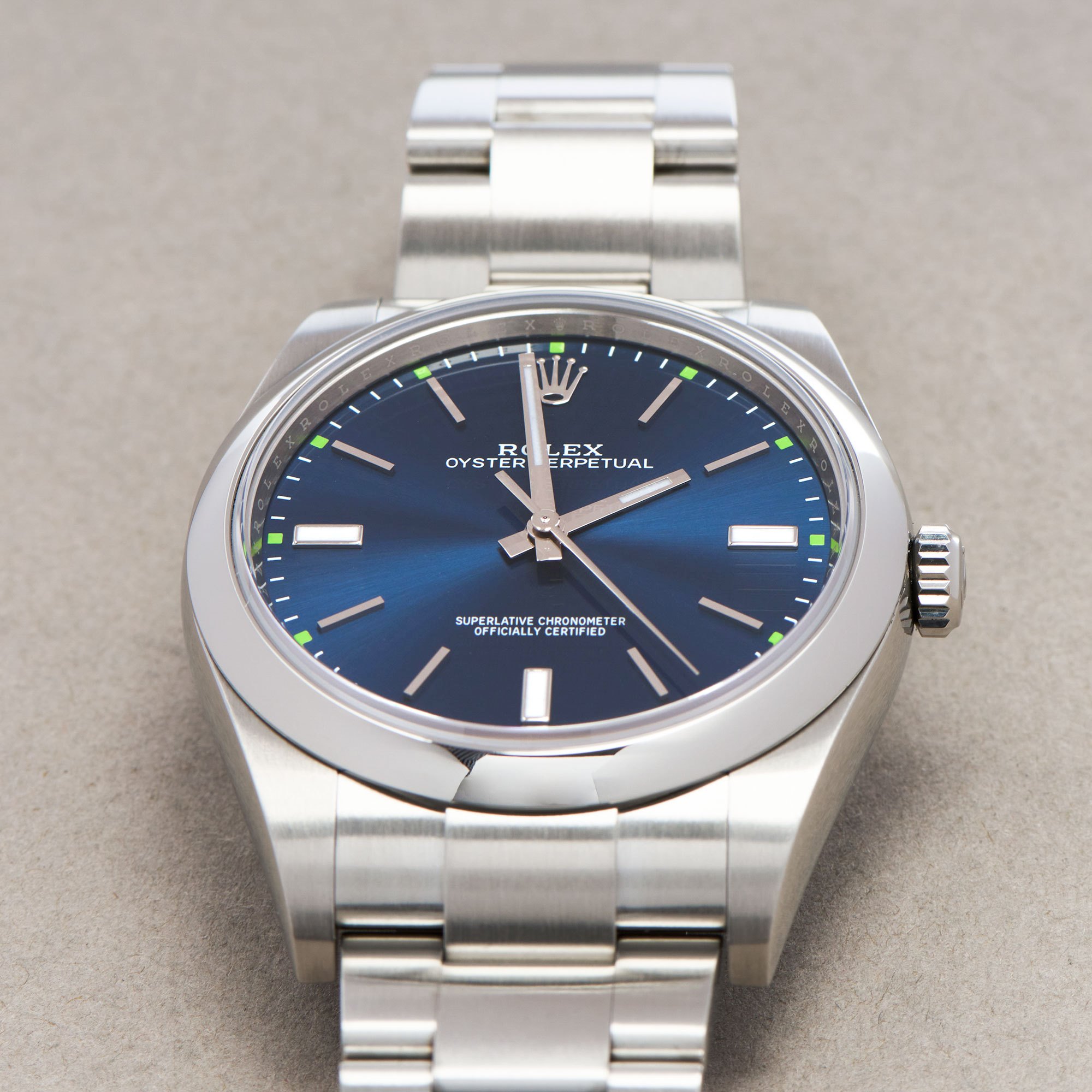 Rolex Oyster Perpetual Roestvrij Staal 114300