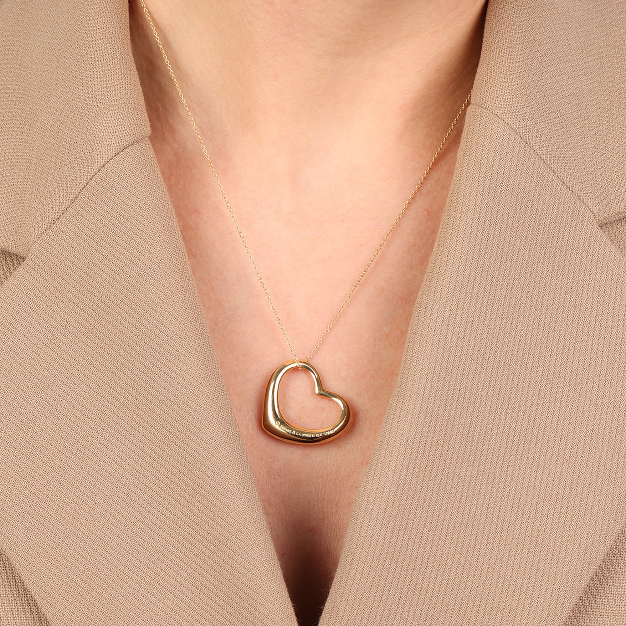 Tiffany & Co. Elsa Peretti Open Heart Pendant