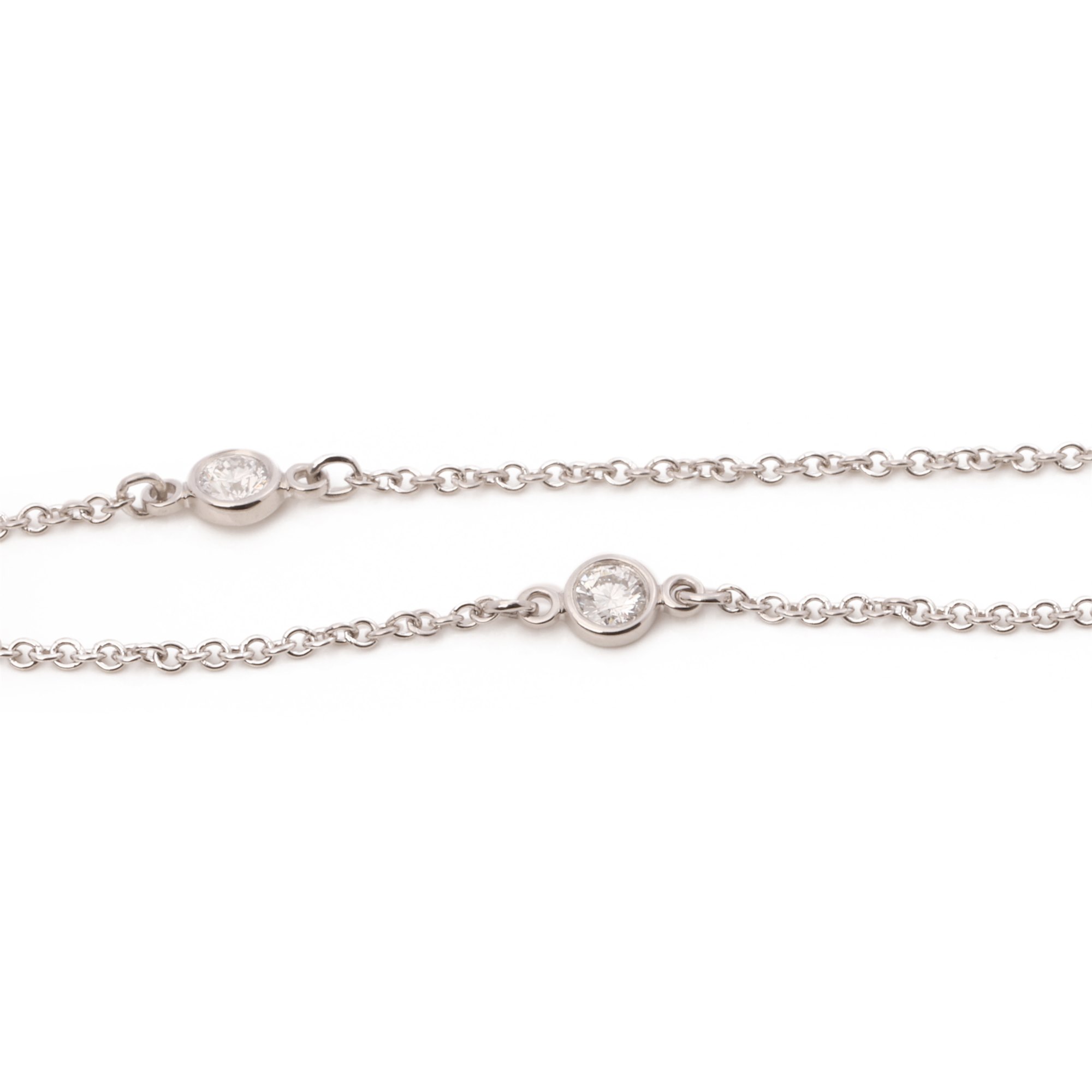 Tiffany & Co. Elsa Peretti Diamonds by the Yard 3 Diamond Bracelet