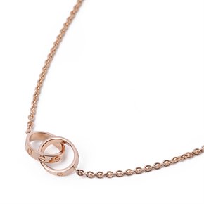 Cartier Baby Love Rose Gold Necklace