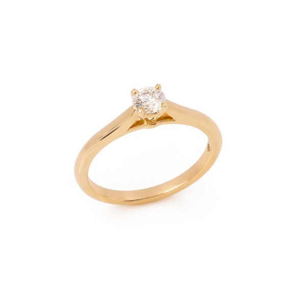 Cartier 1895 0.23ct Solitaire Ring