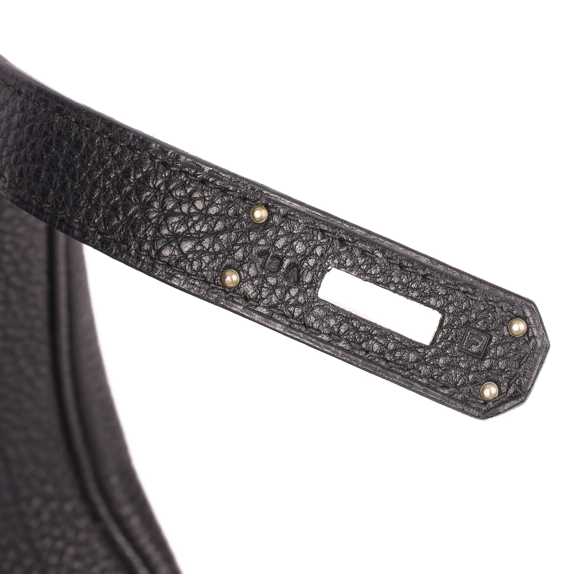 Hermès Black Togo Leather Birkin 35cm Retourne