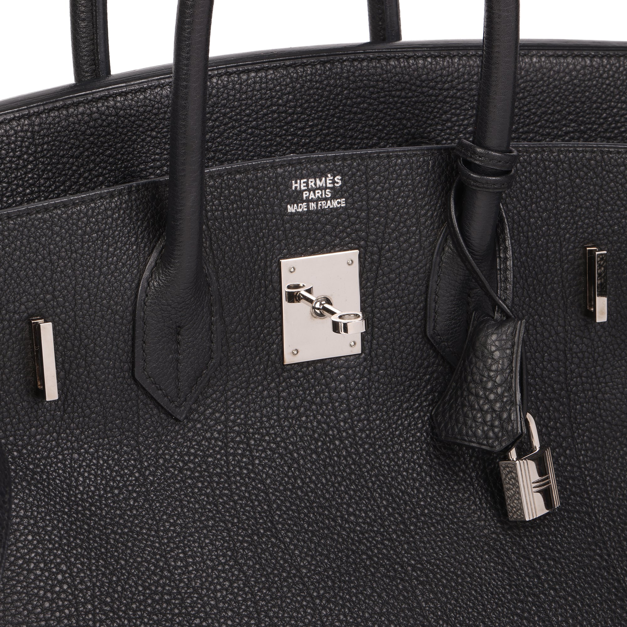 Hermès Black Togo Leather Birkin 35cm Retourne