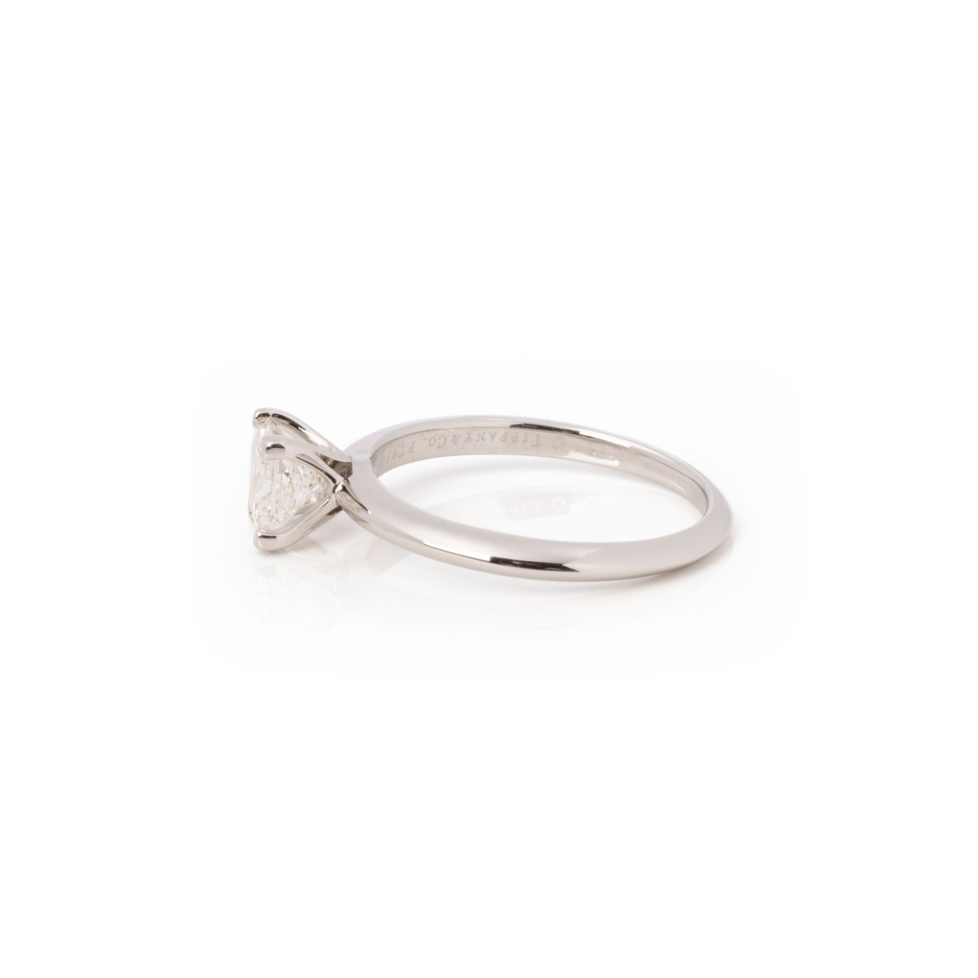 Tiffany & Co. Princess Cut 0.75ct Solitaire Ring