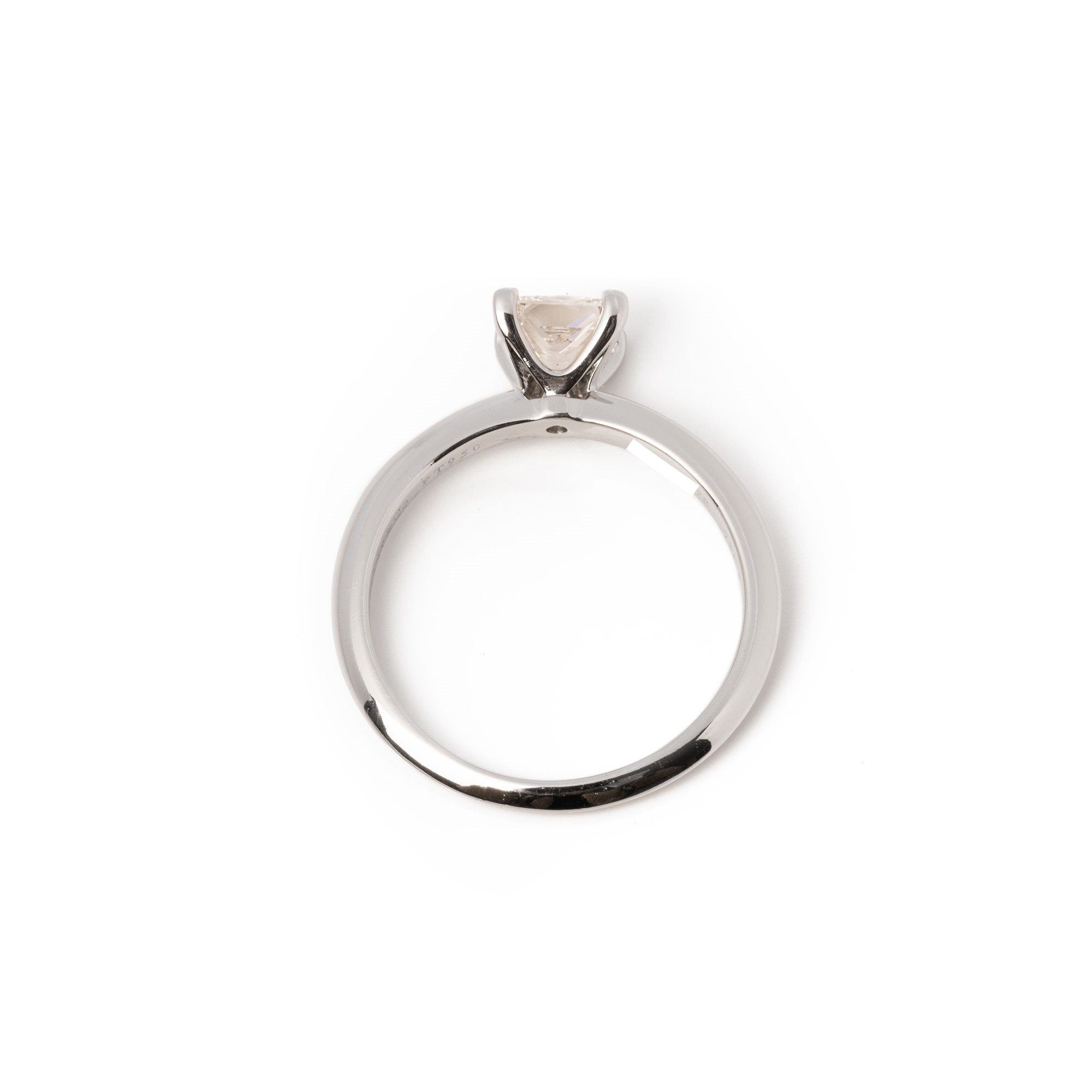 Tiffany & Co. Princess Cut 0.75ct Solitaire Ring