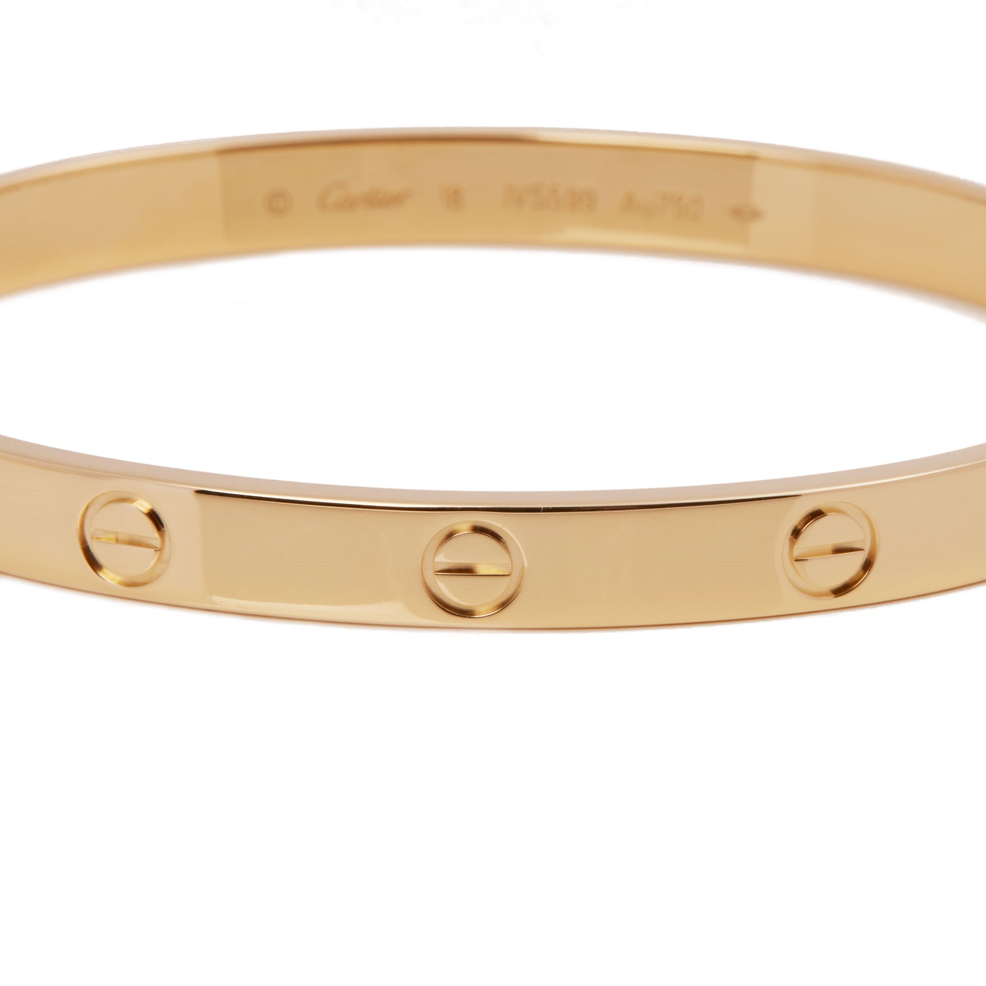 Cartier Love 18ct Yellow Gold Bangle