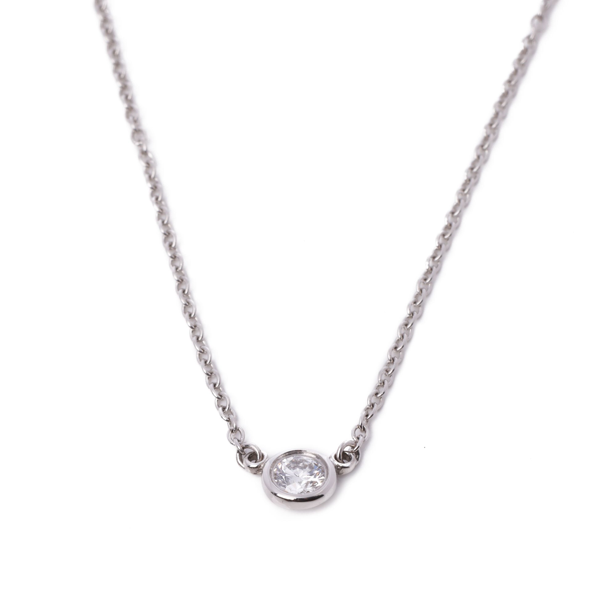 Tiffany & Co. Diamonds by the Yard Necklace 0.14ct
