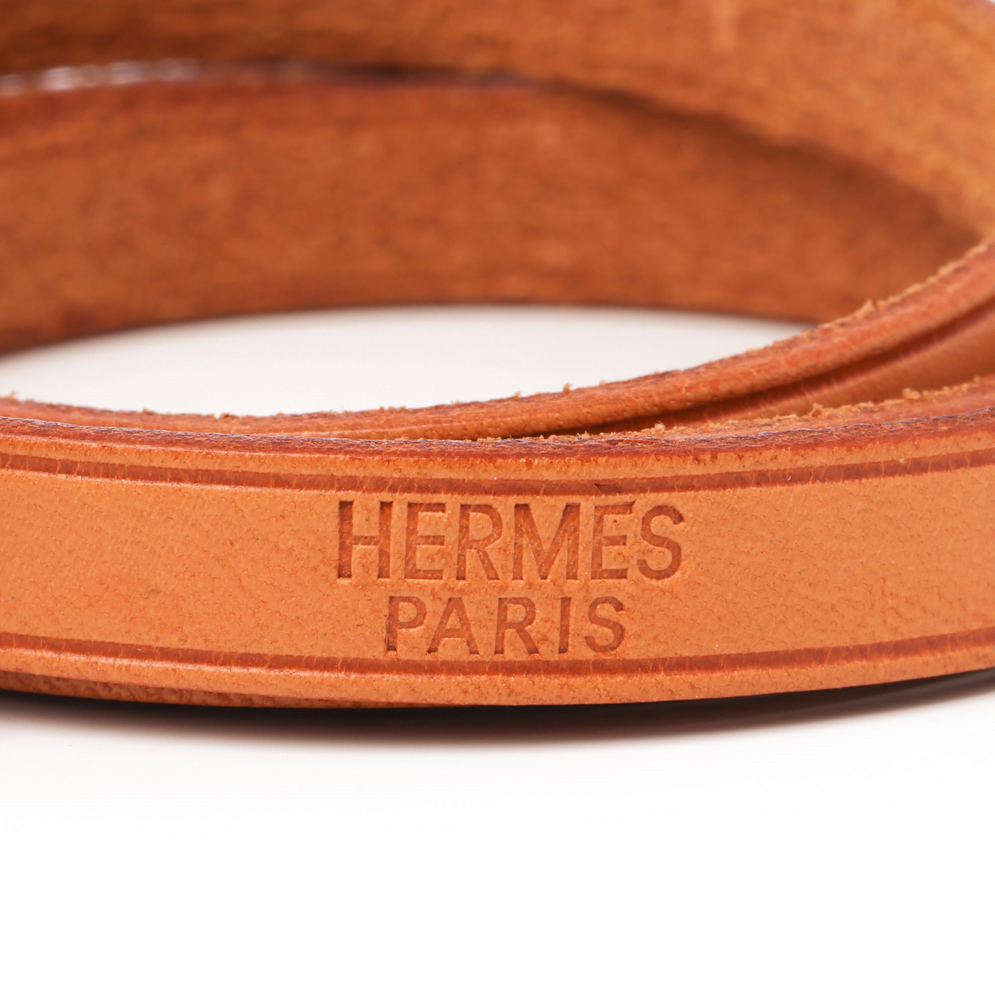 Hermès Vache Natural Chamonix Leather Behapi Double Tour