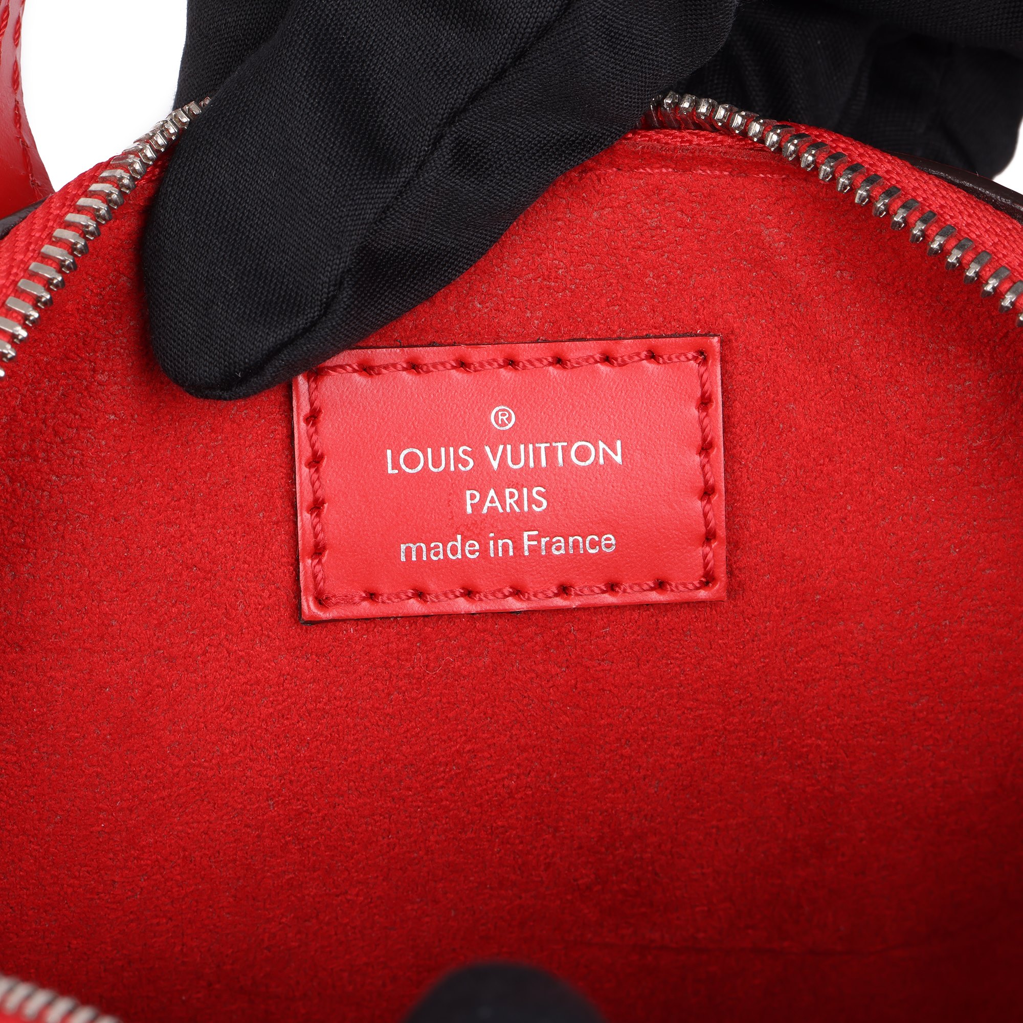 Louis Vuitton Coquelicot Epi Leather Nano Alma