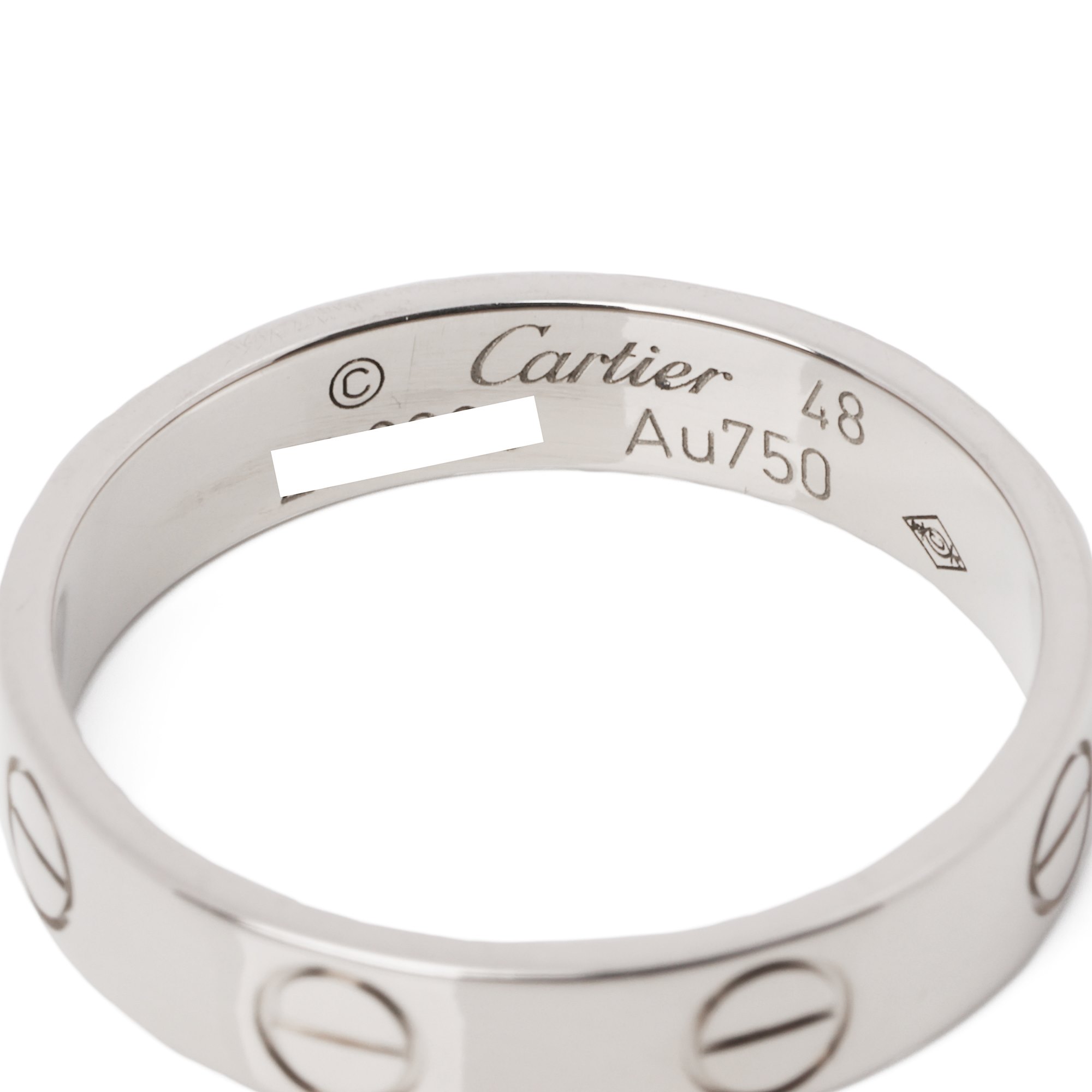 Cartier Love Wedding Band Ring