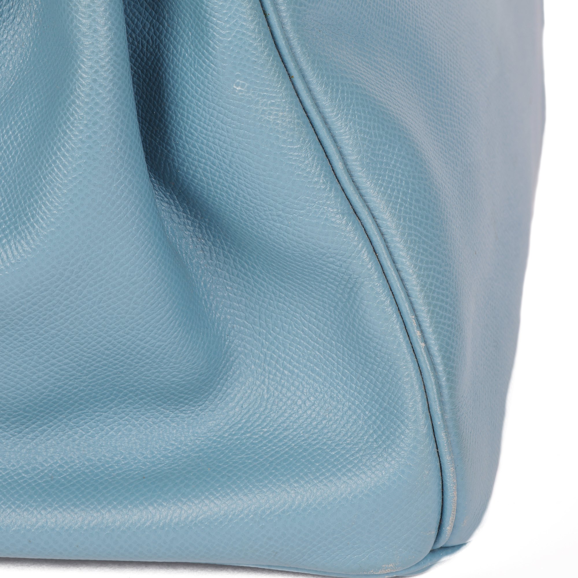 Hermès Blue Jean Epsom Leather Birkin 35cm Retourne