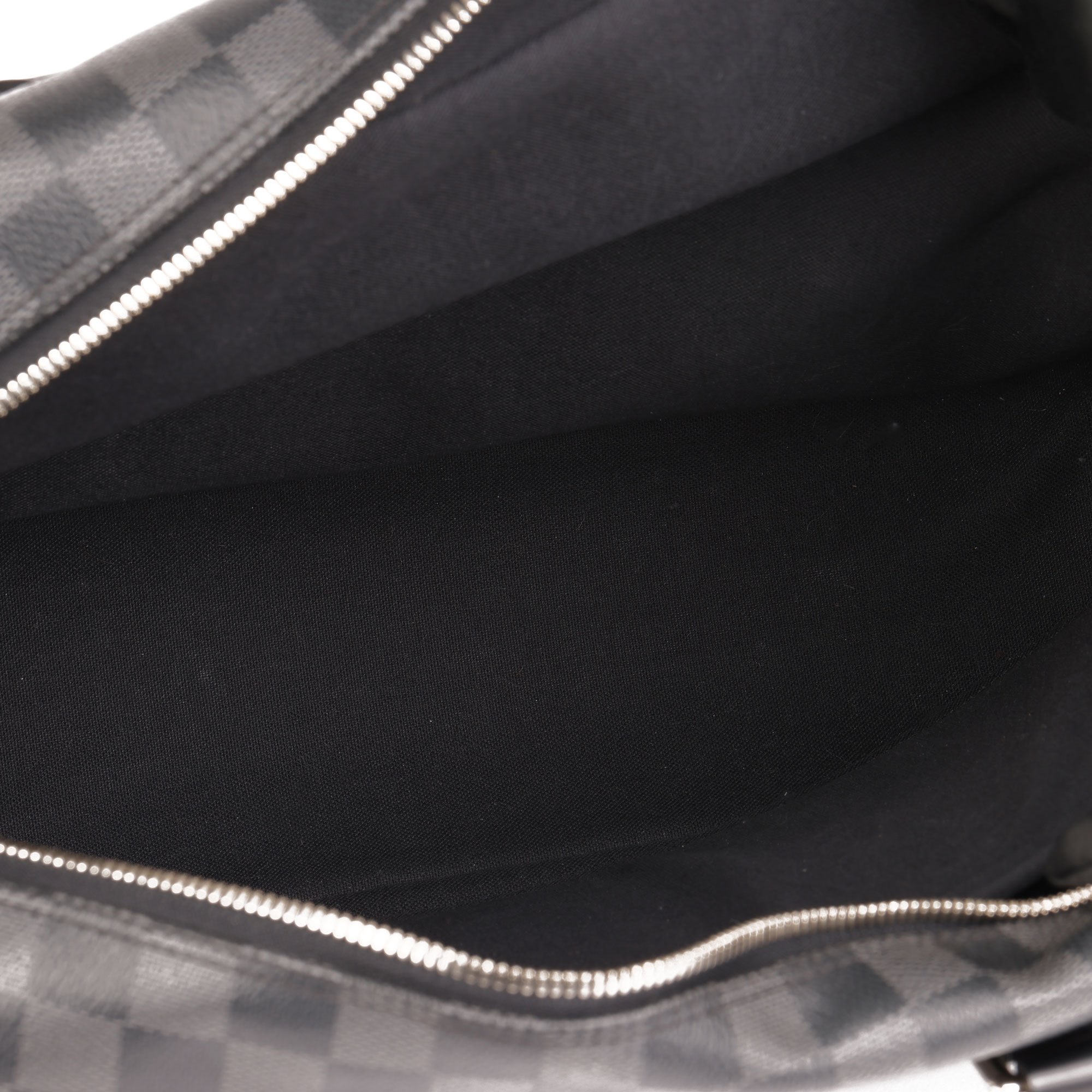 Louis Vuitton Damier Graphite Coated Canvas & Black Calfskin Leather Icare Briefcase