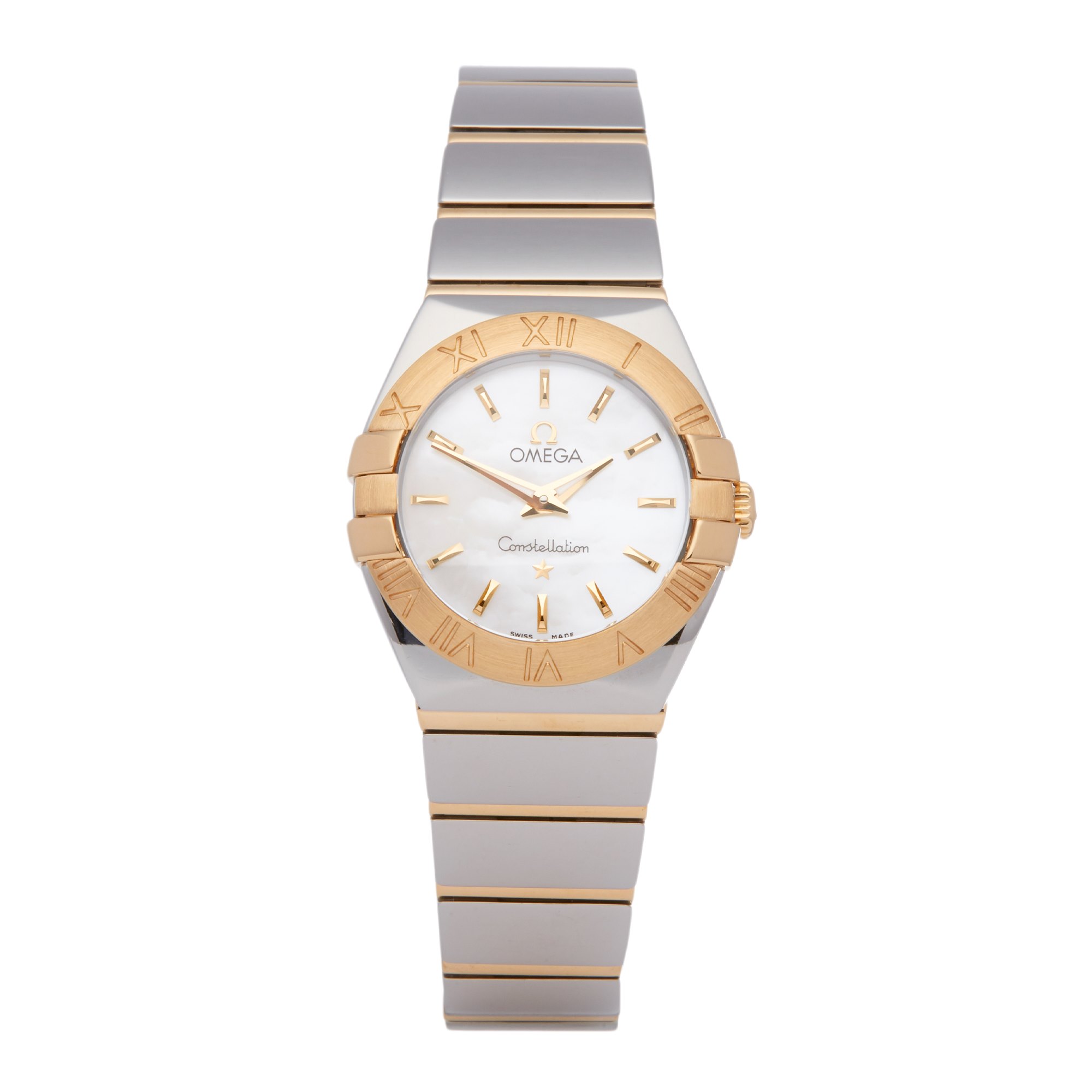 Omega Constellation 18K Yellow Gold & Stainless Steel 123.20.24.60.05.002