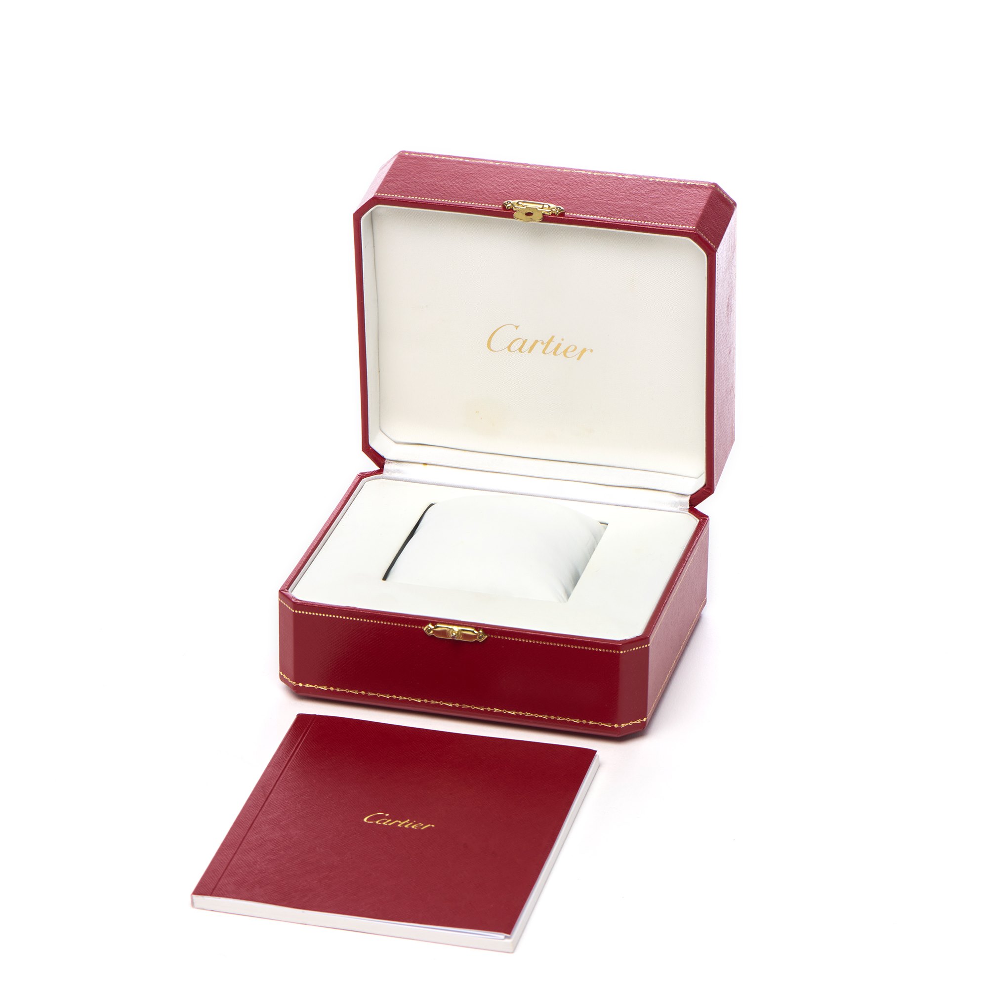Cartier Tortue Monopoussoir 18K Wit Goud W1580038 or 2762