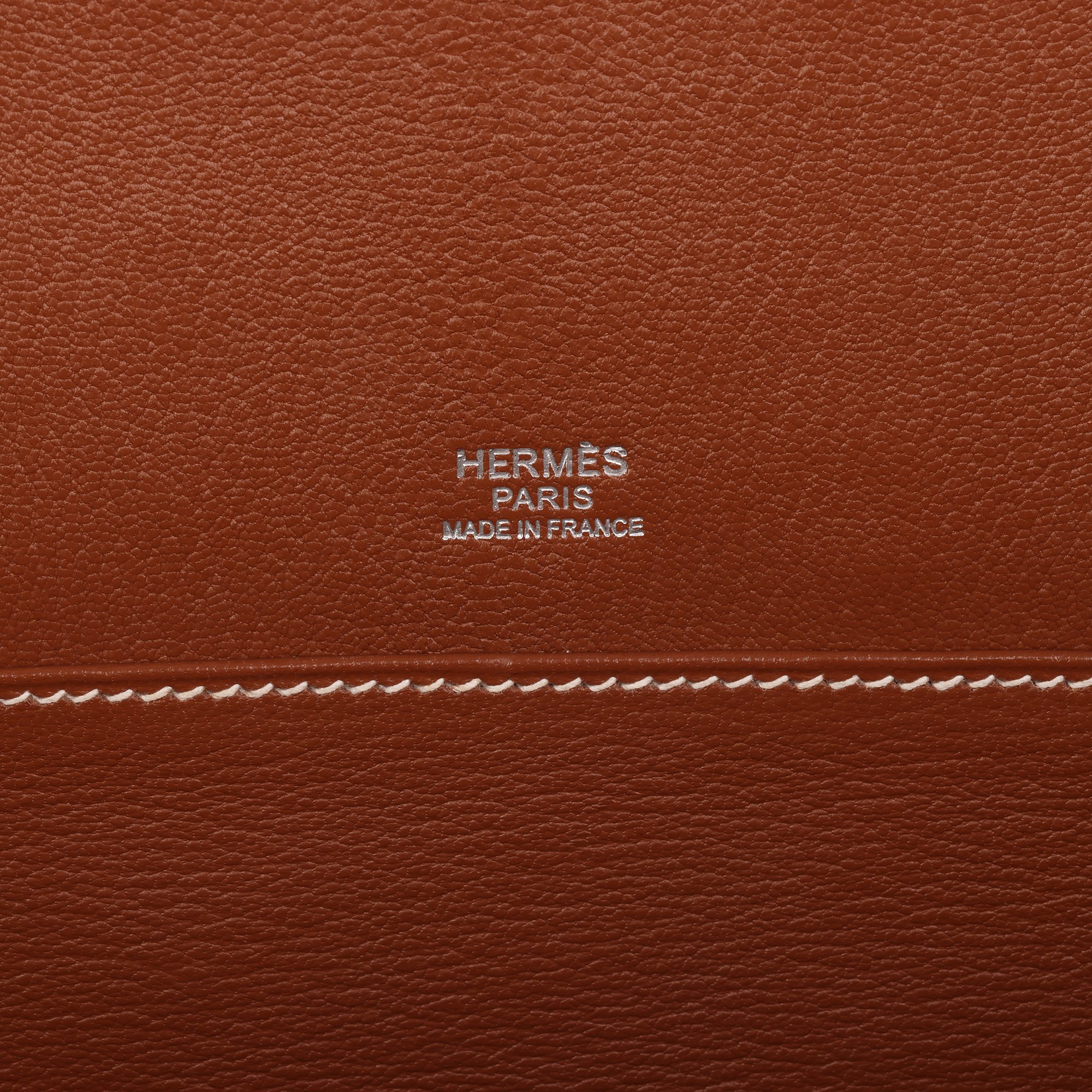 Hermès Barenia Leather & Wicker Kelly 35cm Picnic