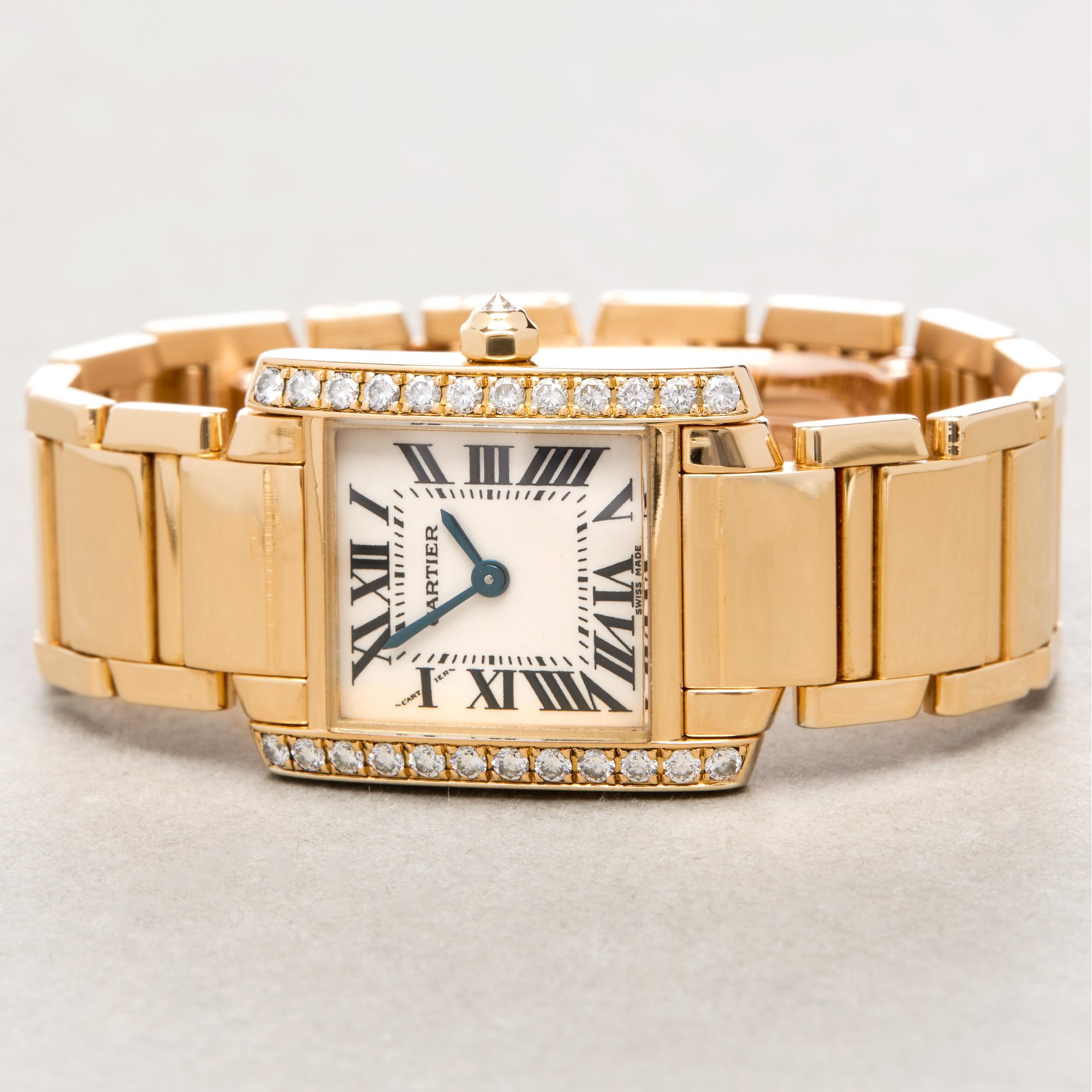 Cartier Tank Francaise 18K Yellow Gold WE1001R8 or 2385