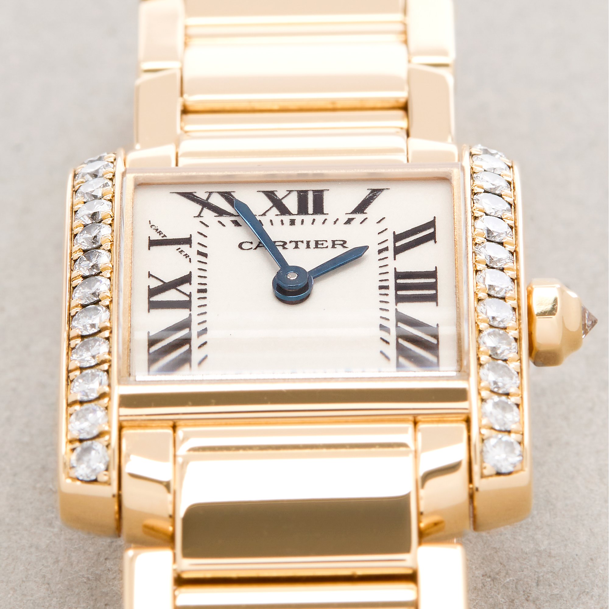 Cartier Tank Francaise 18K Yellow Gold WE1001R8 or 2385