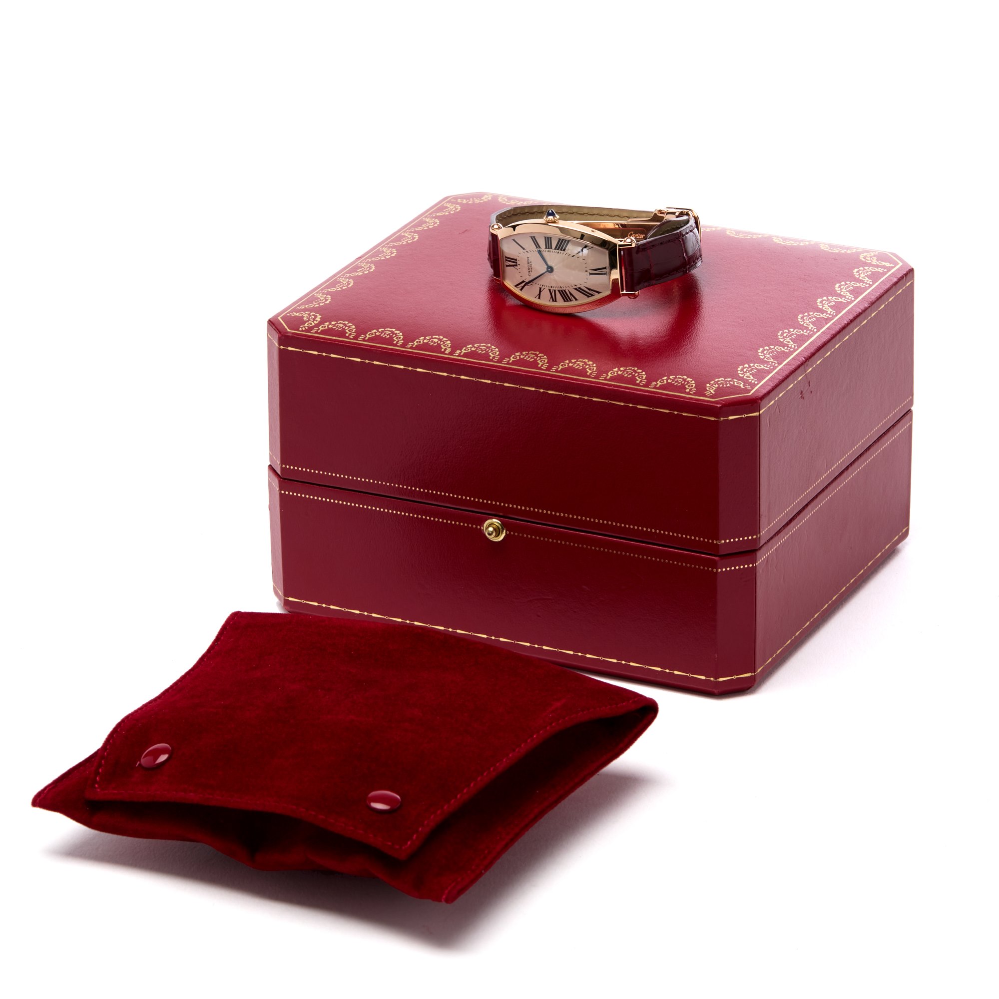 Cartier Tonneau 18K Rose Gold W1530551