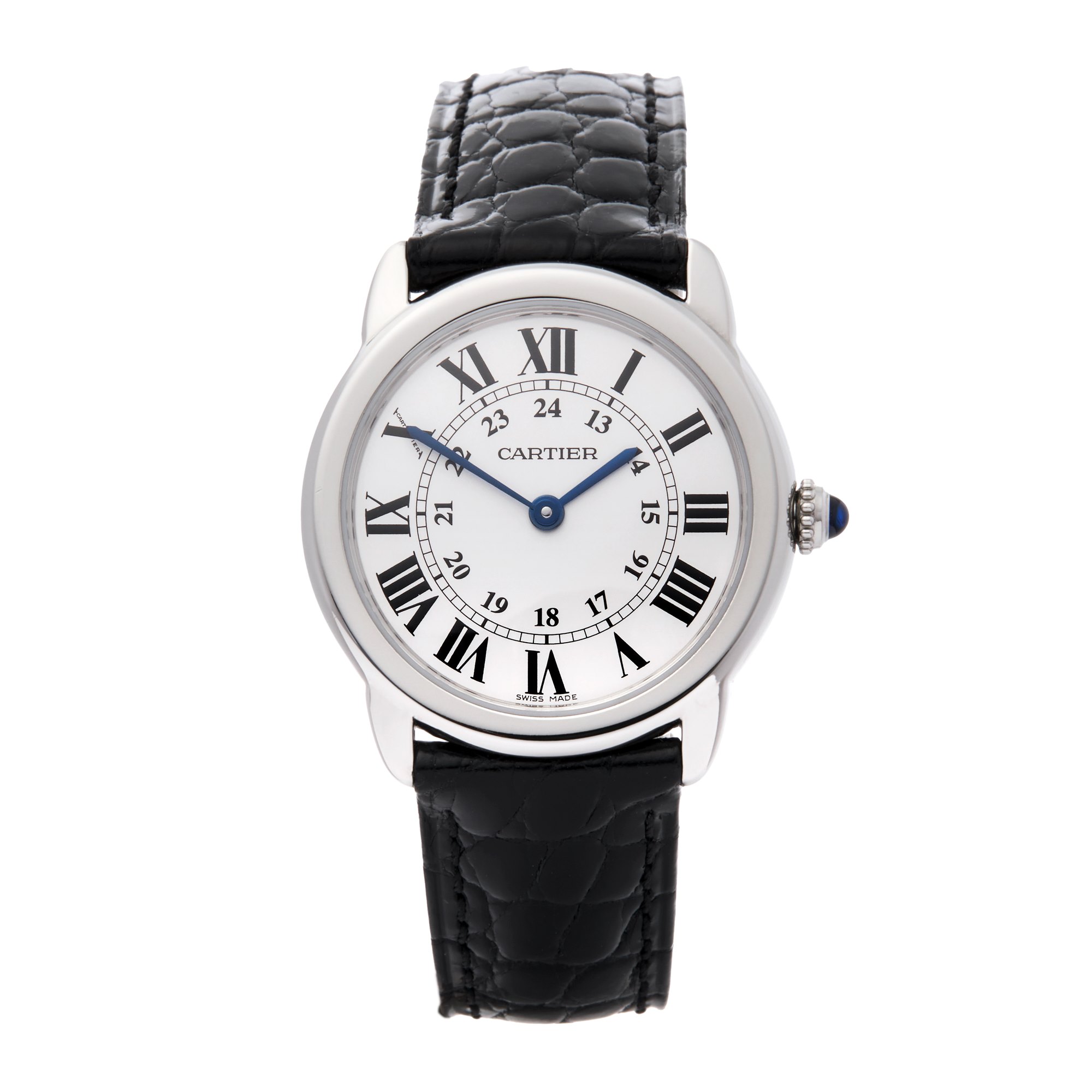 Cartier Ronde Solo Roestvrij Staal W6700155 or 3601