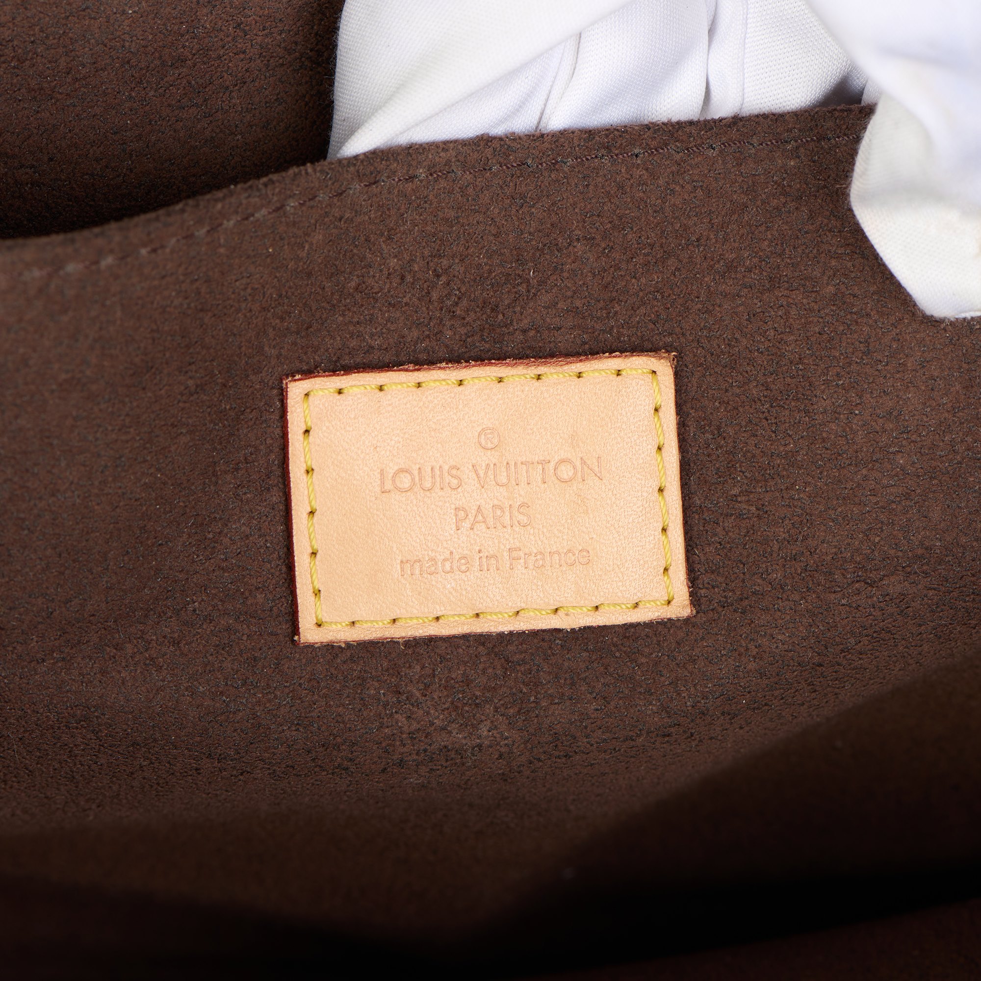 Louis Vuitton Brown Monogram Coated Canvas & Vachetta Leather Pochette Metis