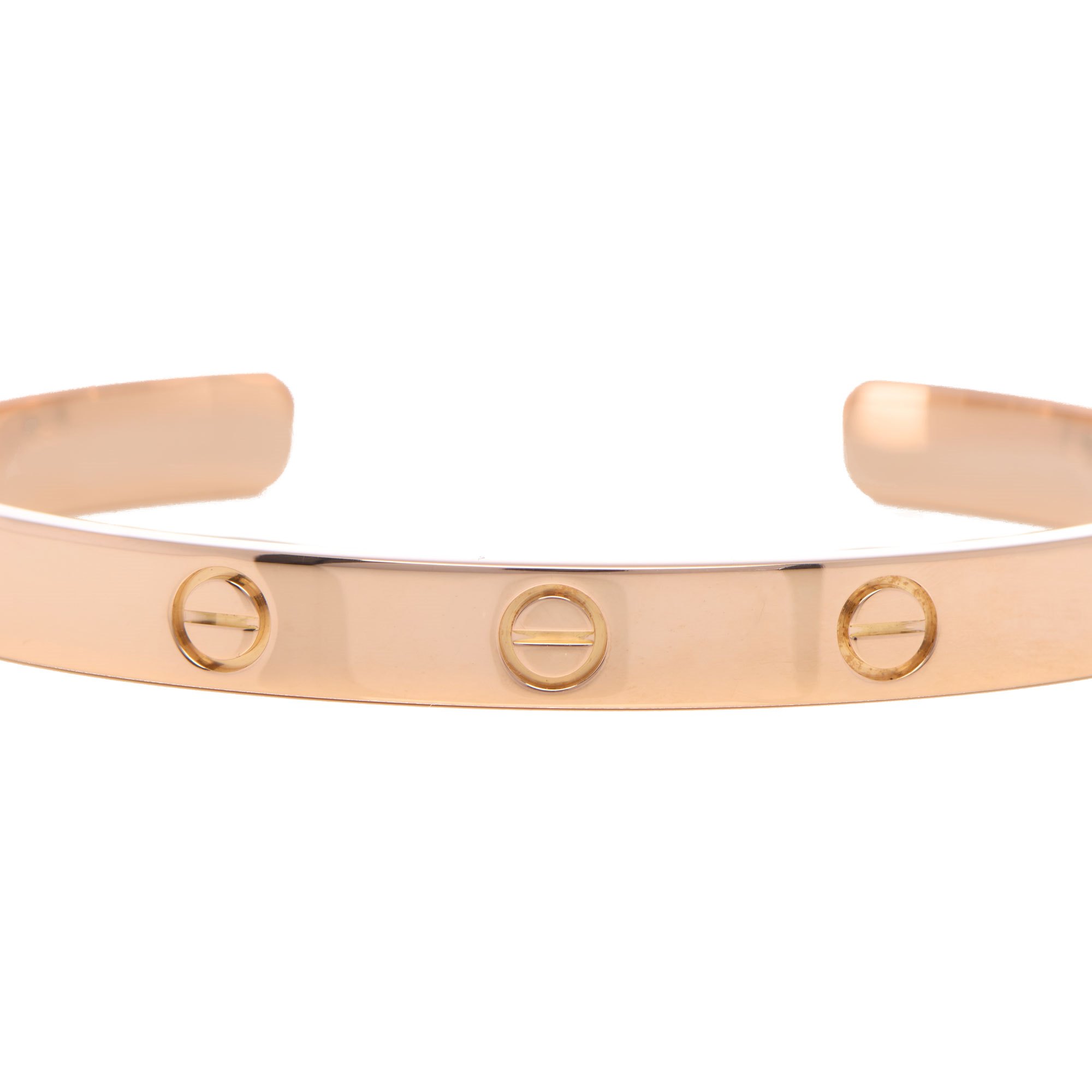 Cartier Love Rose Gold Cuff